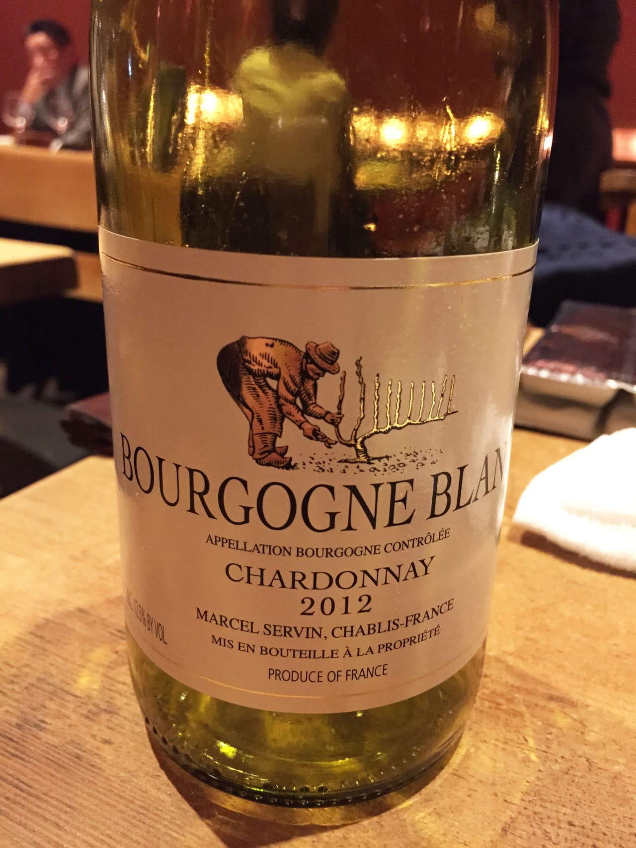 Marcel Servin Bourgogne Blanc Chardonnay
