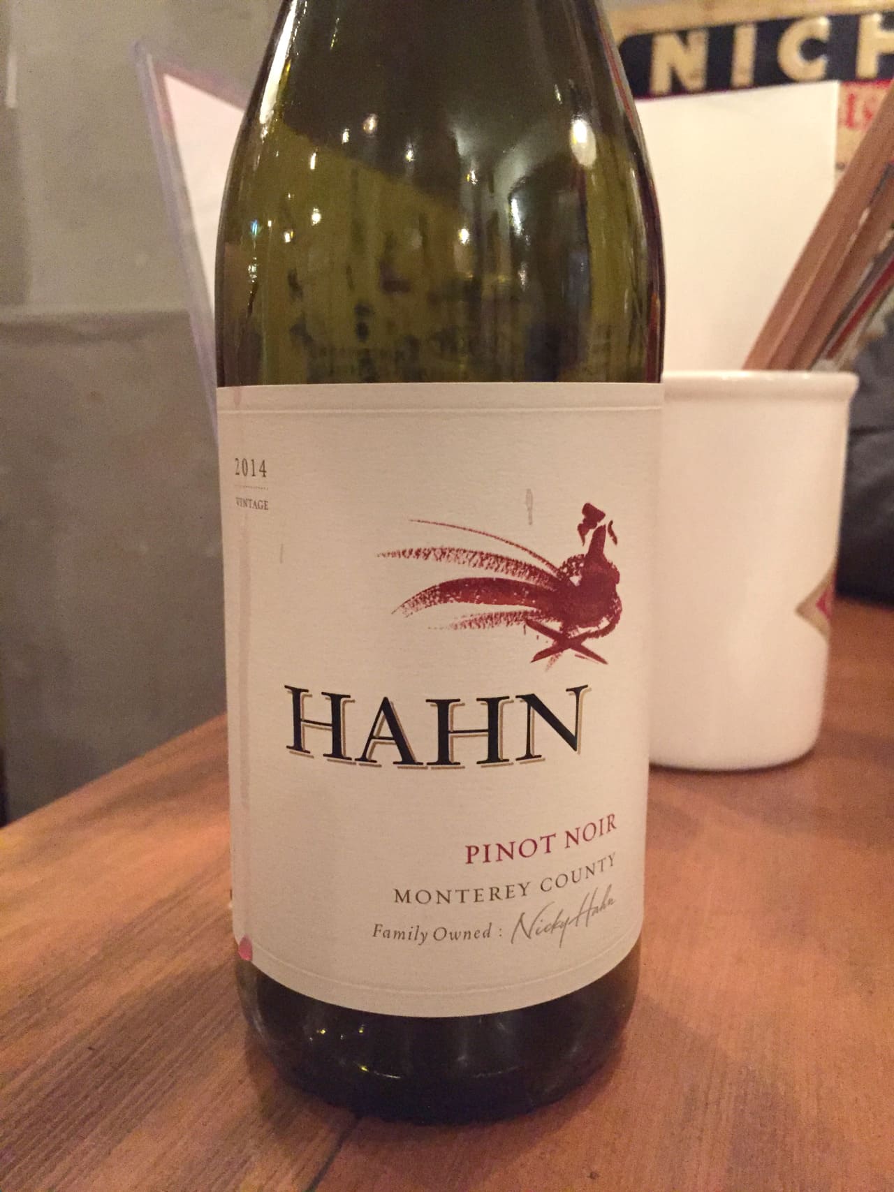 Hahn Winery Pinot Noir