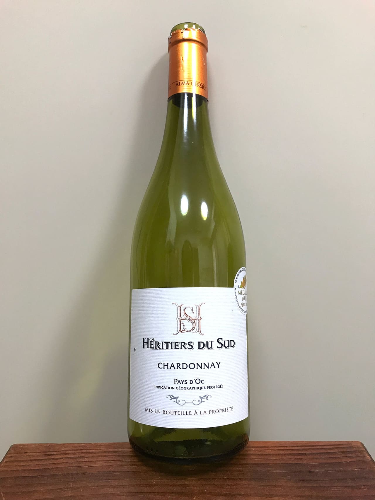 Alma Cersius Héritiers du Sud Chardonnay