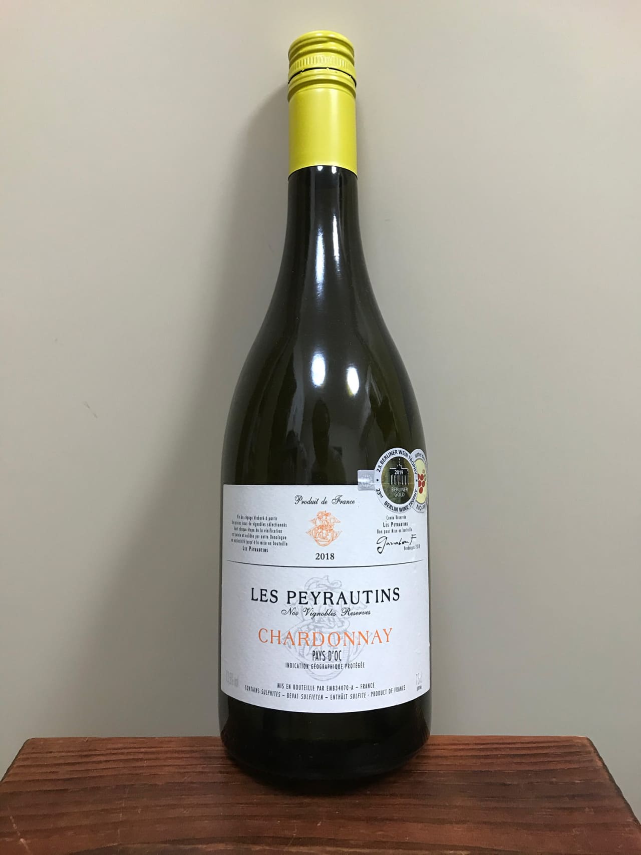 Les Producteurs Réunis Les Peyrautins Chardonnay