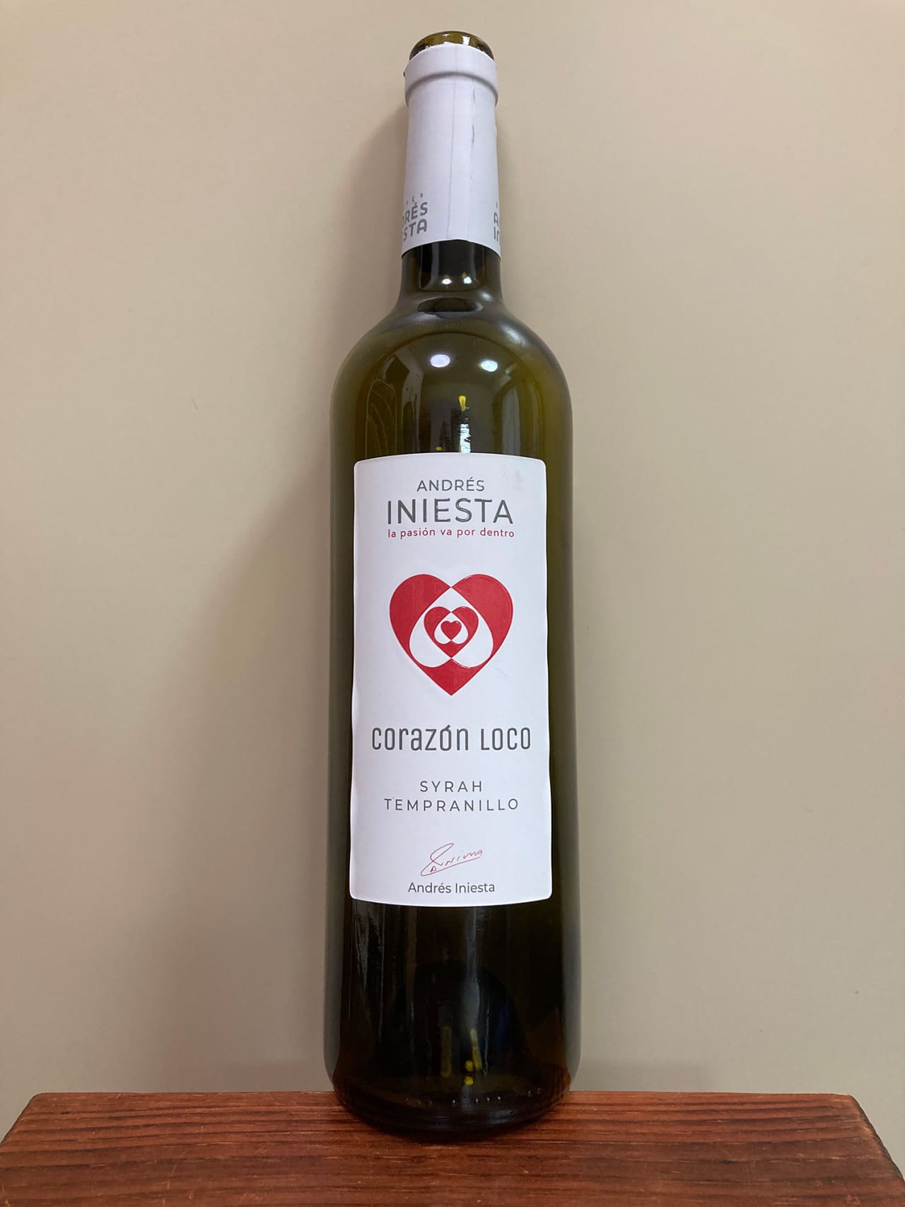 Bodega Andrés Iniesta Corazón Loco Tinto