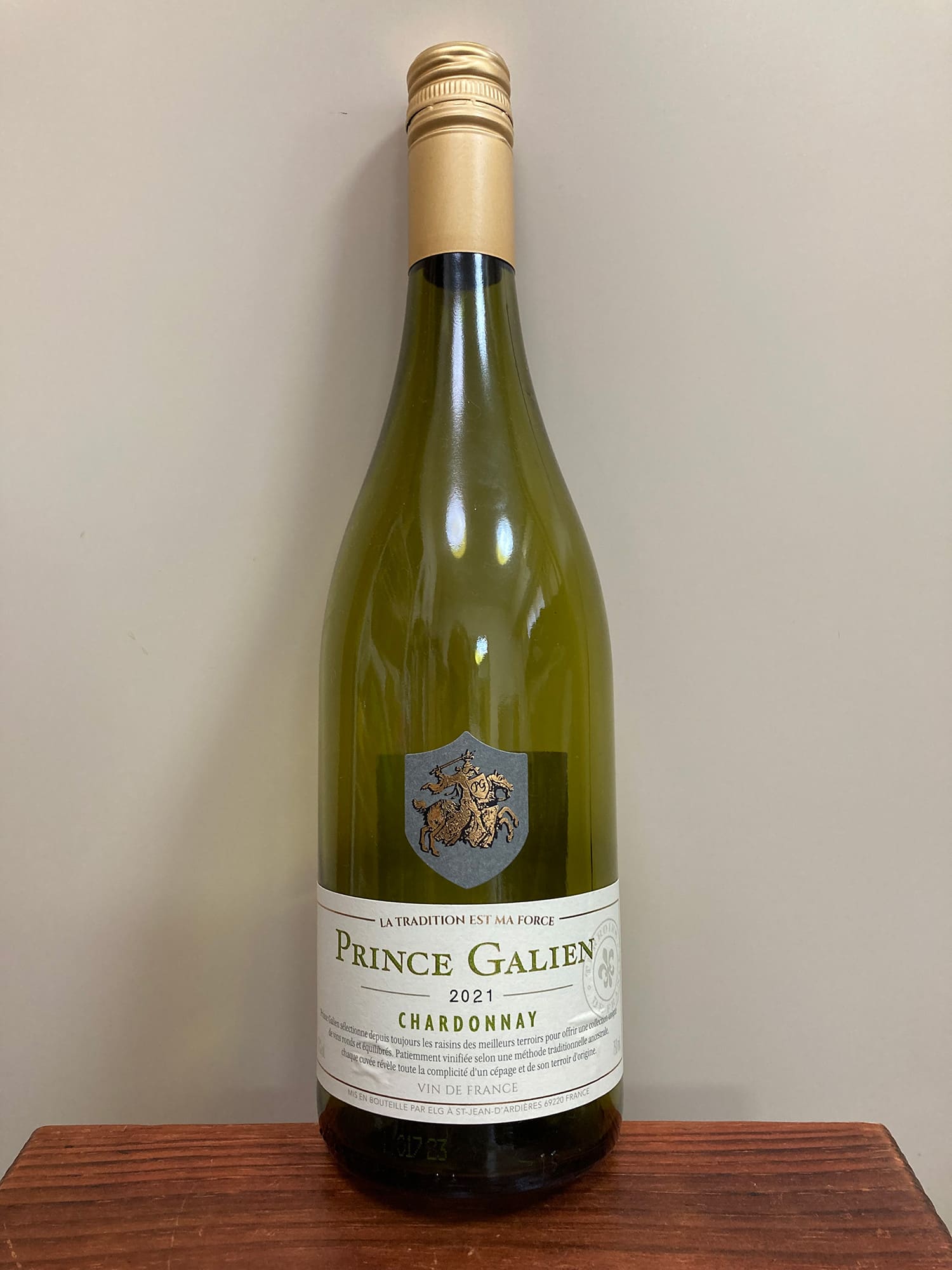 ELG Prince Galien chardonnay