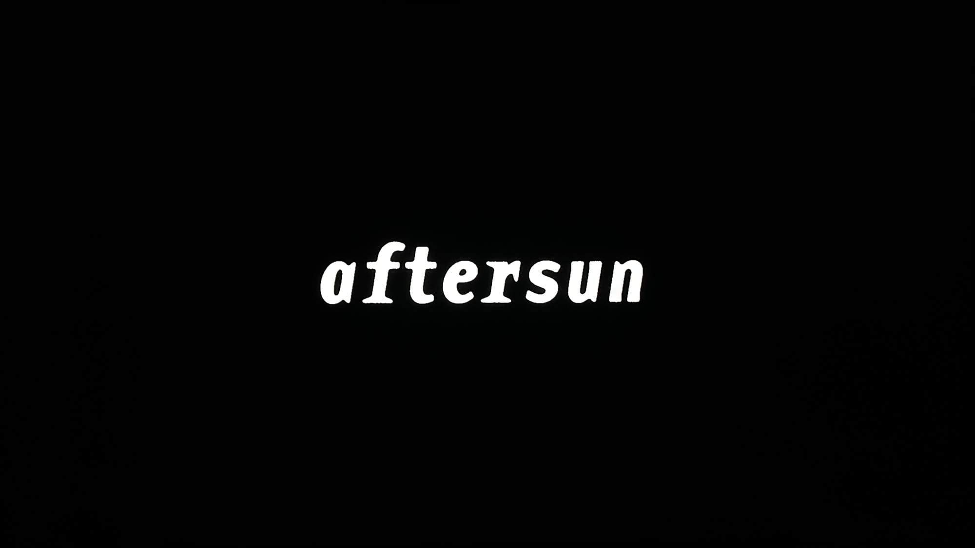 aftersun アフターサン