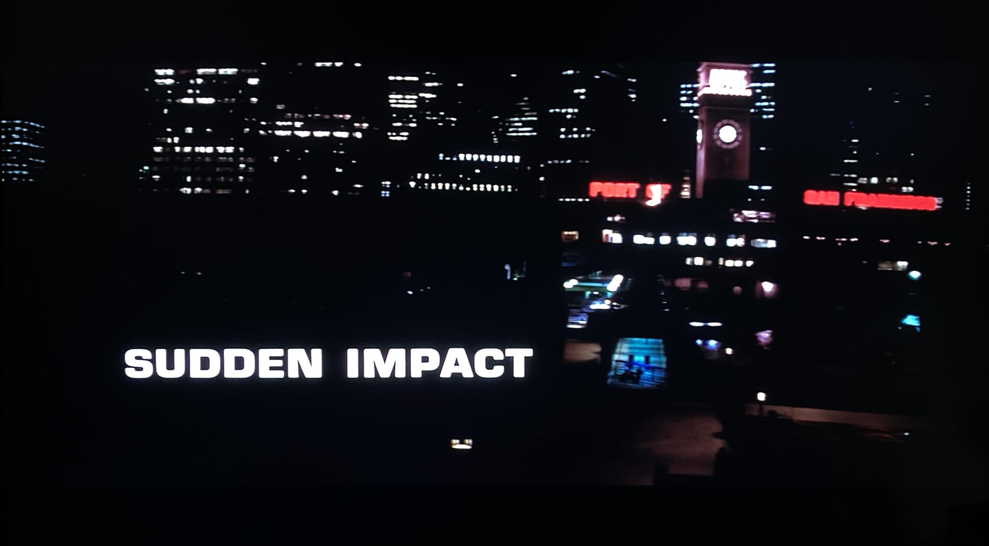 ダーティハリー4 Sudden Impact