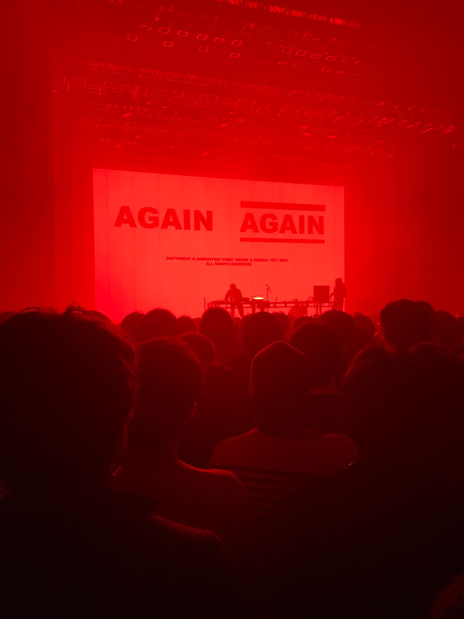 Oneohtrix Point Never AGAIN LIVE 2024