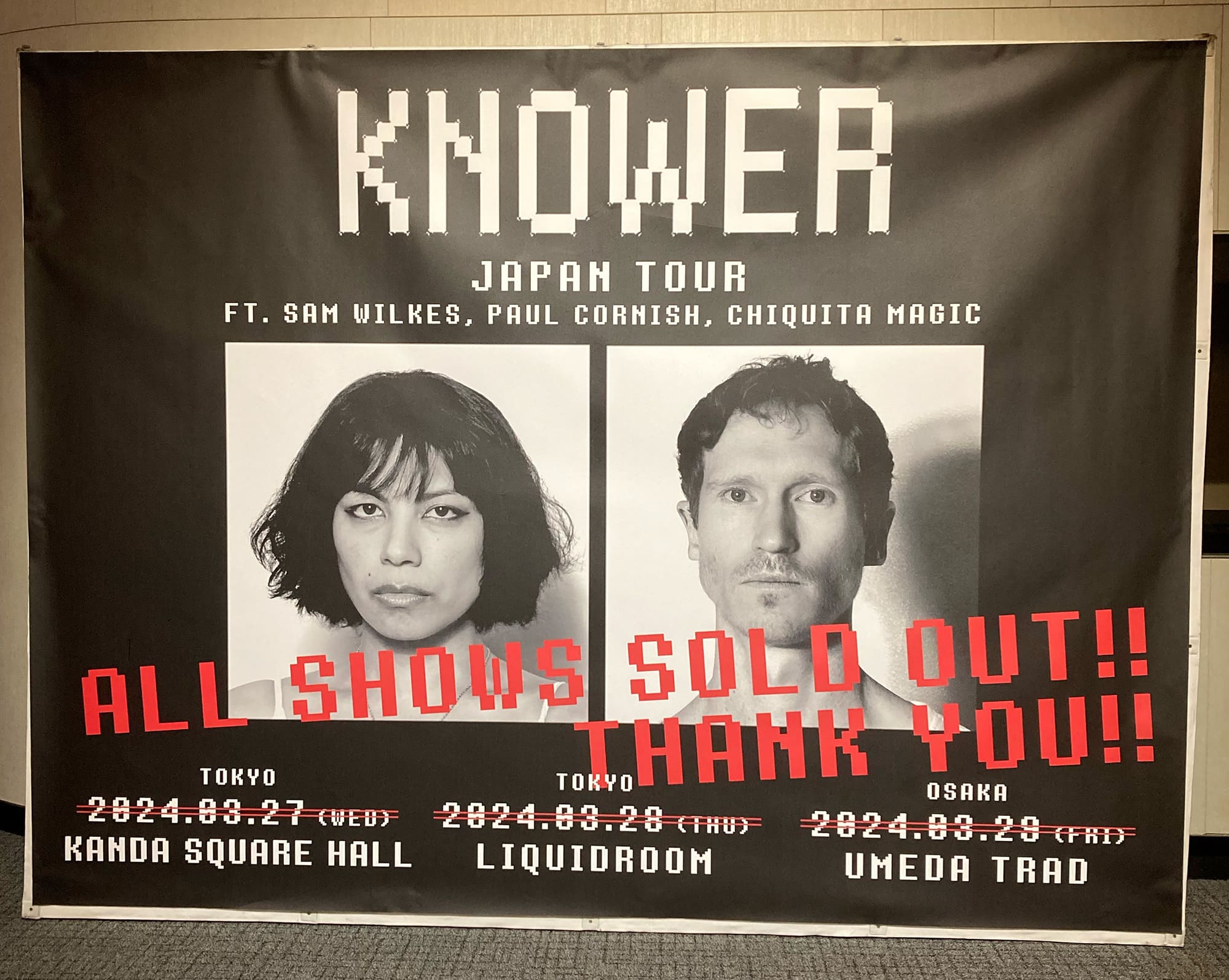 KNOWER JAPAN TOUR 2024