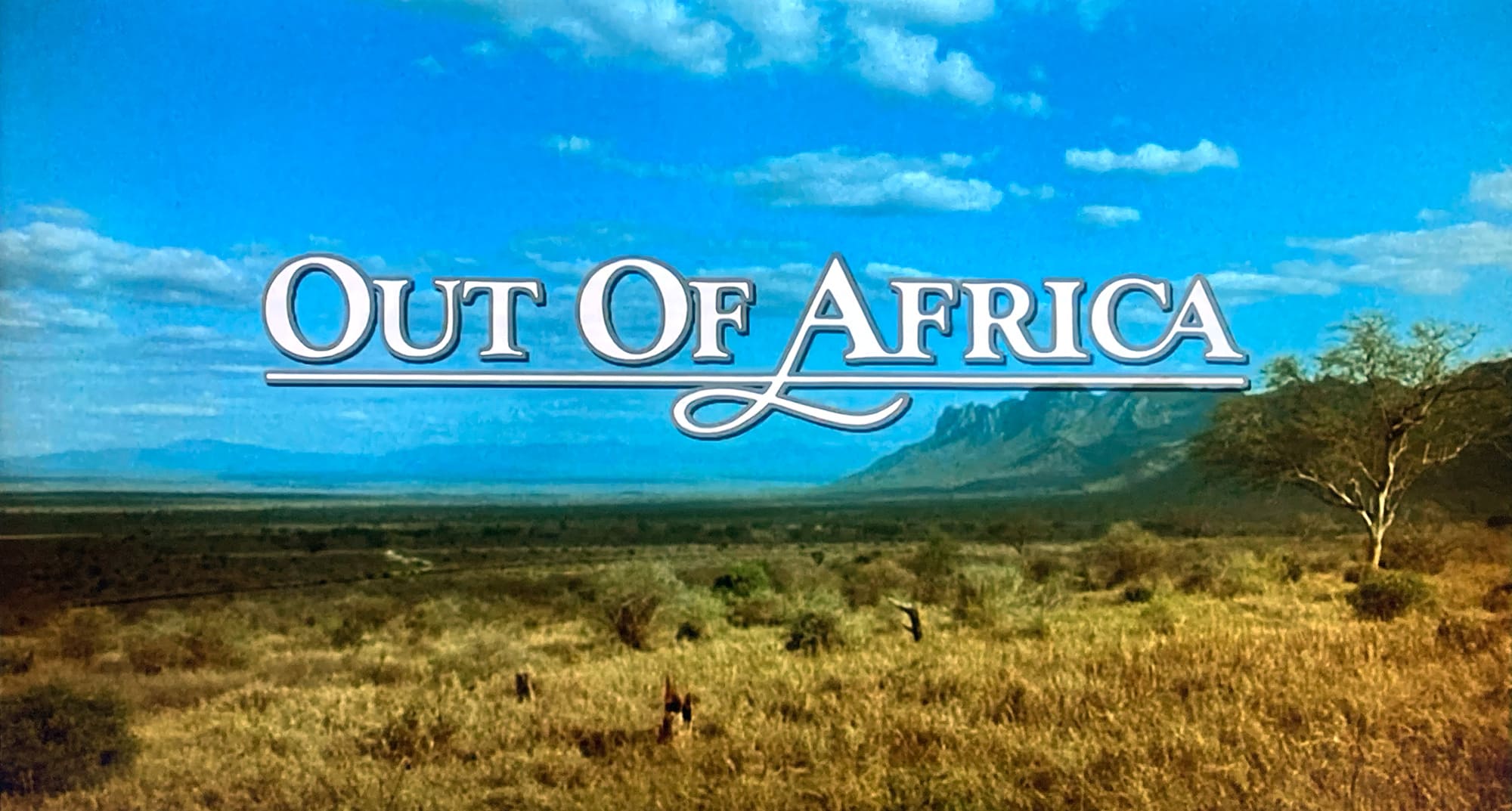 愛と哀しみの果て Out of Africa