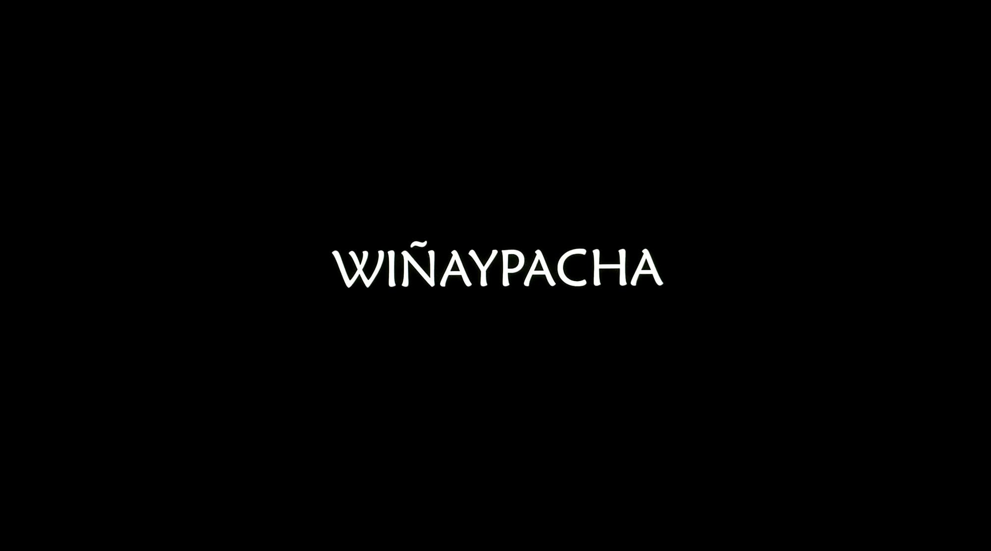 アンデス、ふたりぼっち Winaypacha