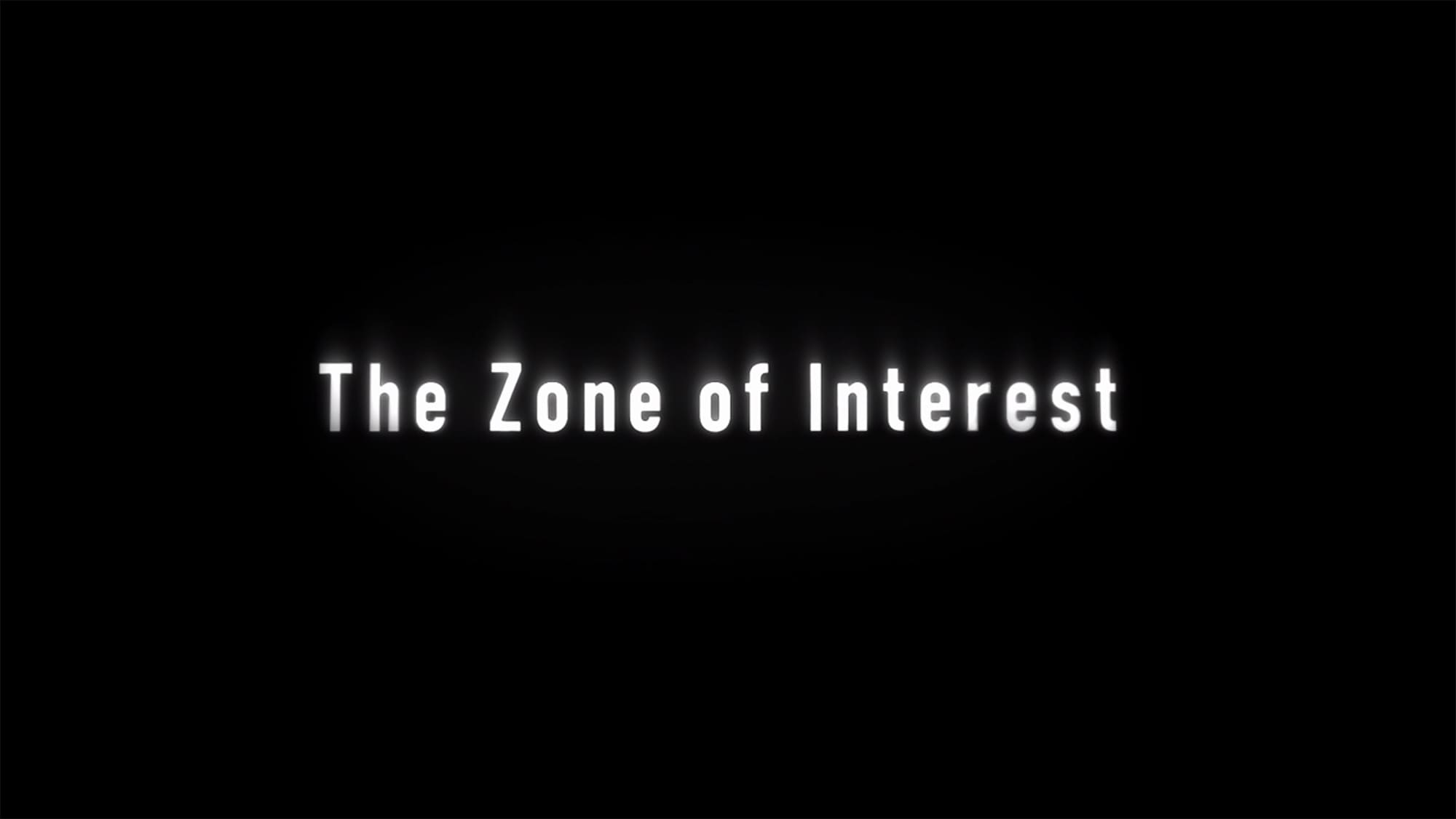 関心領域 The Zone of Interest