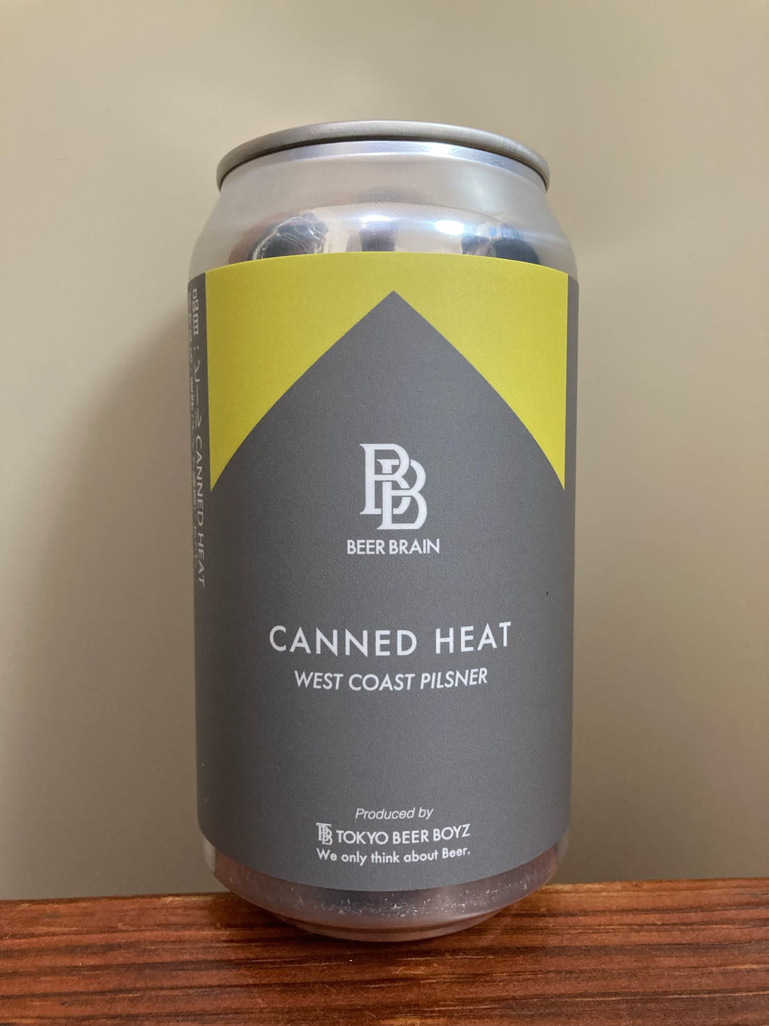 Beer Brain Brewery Canned Heat West Coast Pilsner