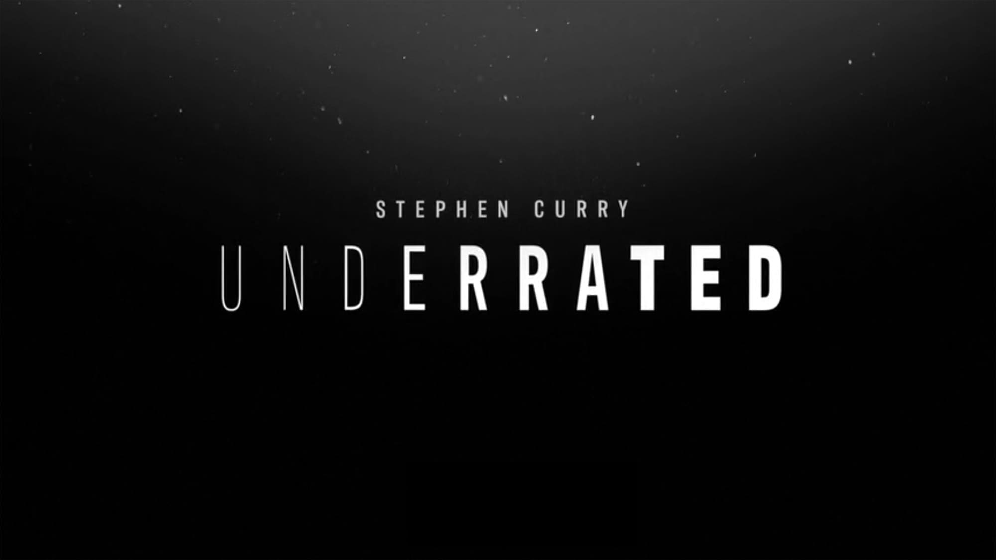 ステフィン・カリー アンダーレイテッド Stephen Curry: Underrated