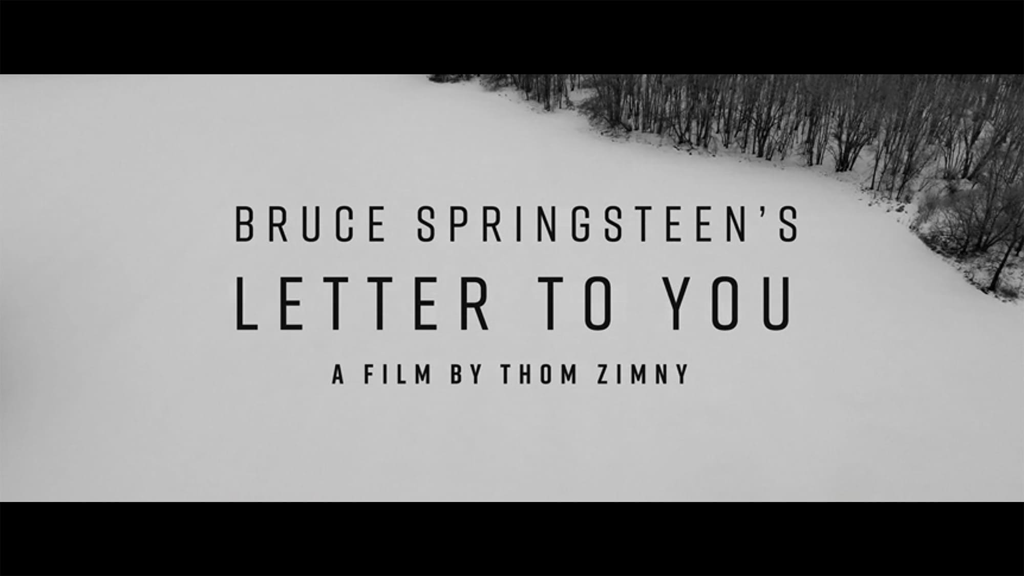 ブルース・スプリングスティーン Letter to You Bruce Springsteen’s Letter to You