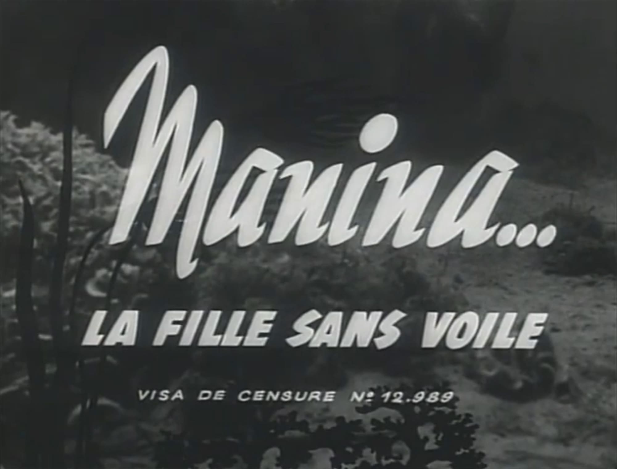 ビキニの裸女 Manina la Fille Sans Voile