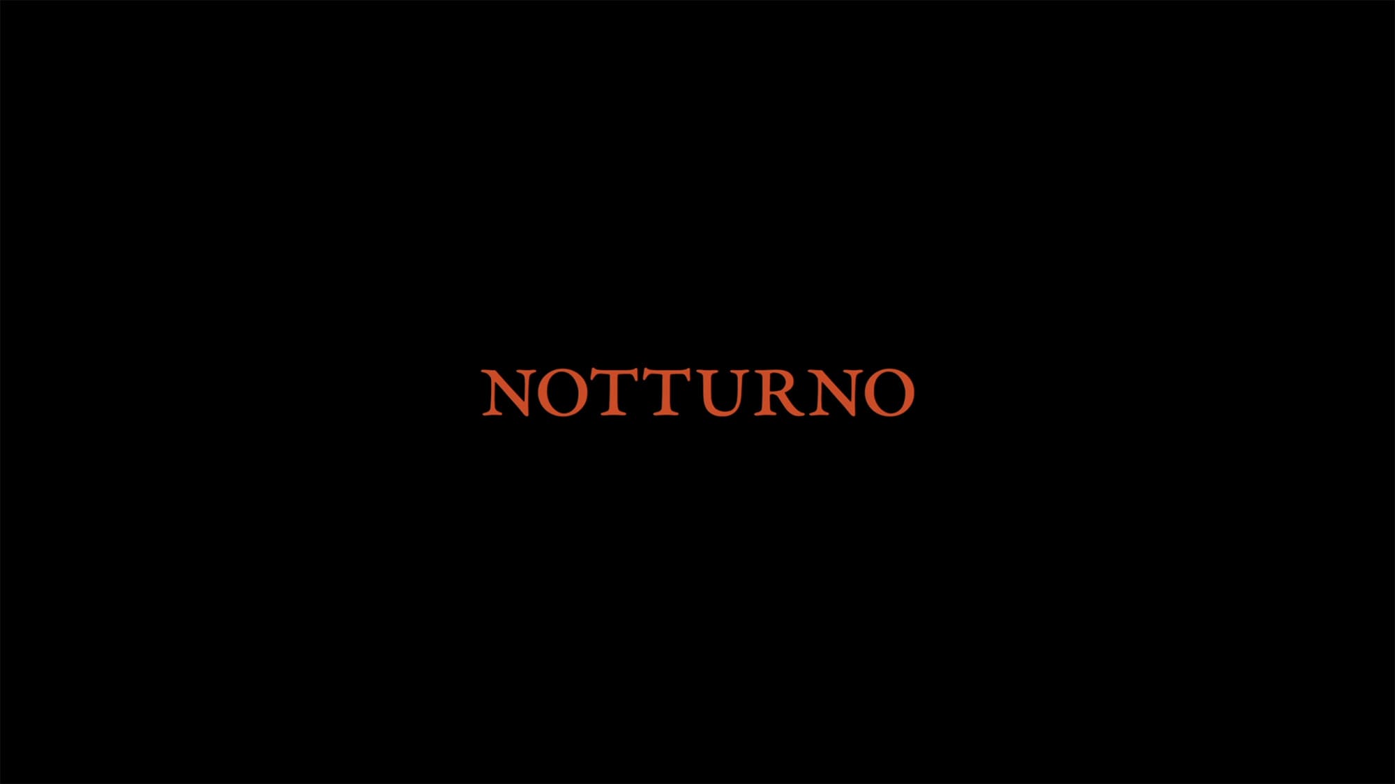 国境の夜想曲 Notturno