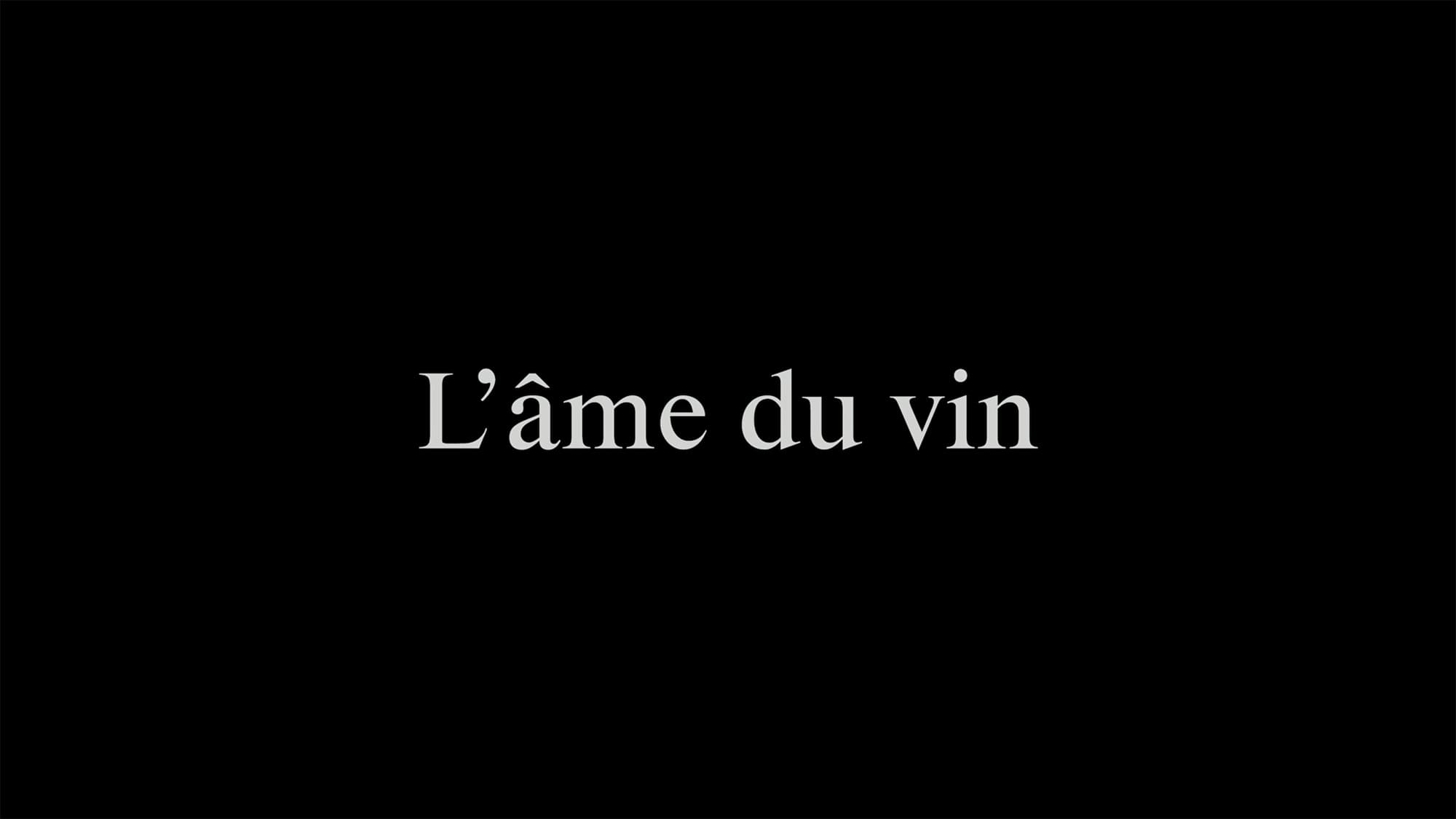 ソウル・オブ・ワイン L’ame du Vin