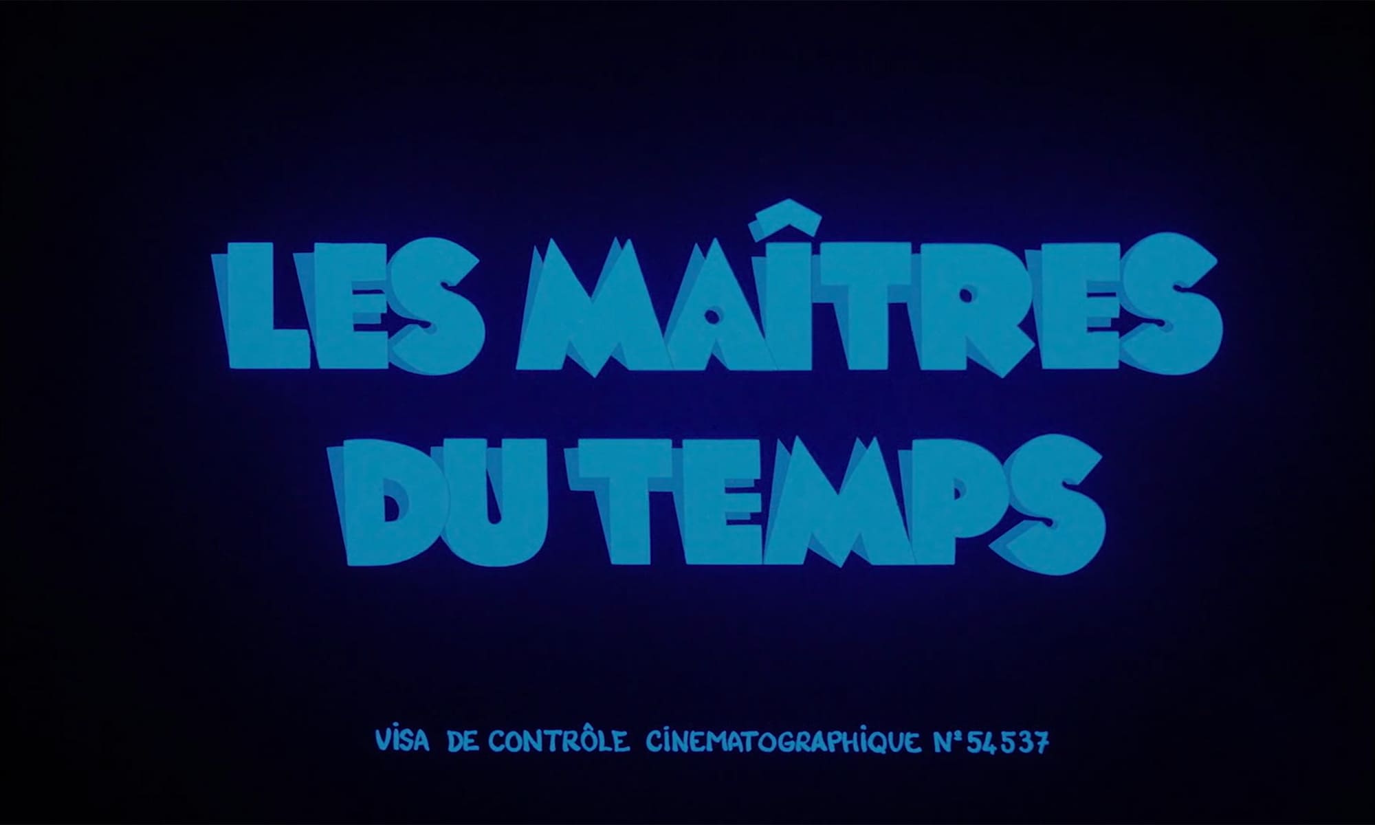 時の支配者 Les Maitres du Temps