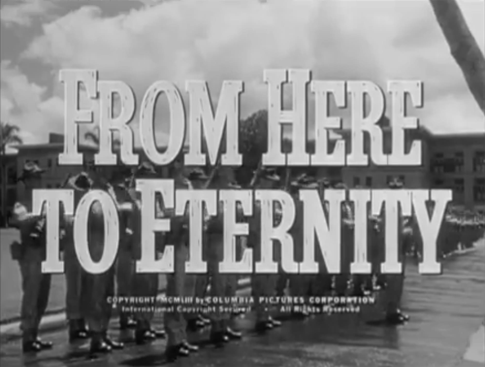 地上より永遠に From Here to Eternity