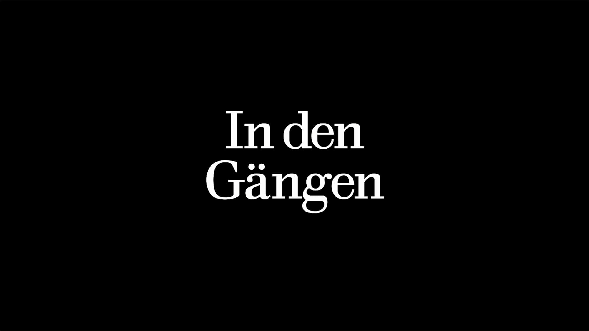 希望の灯り In den Gangen