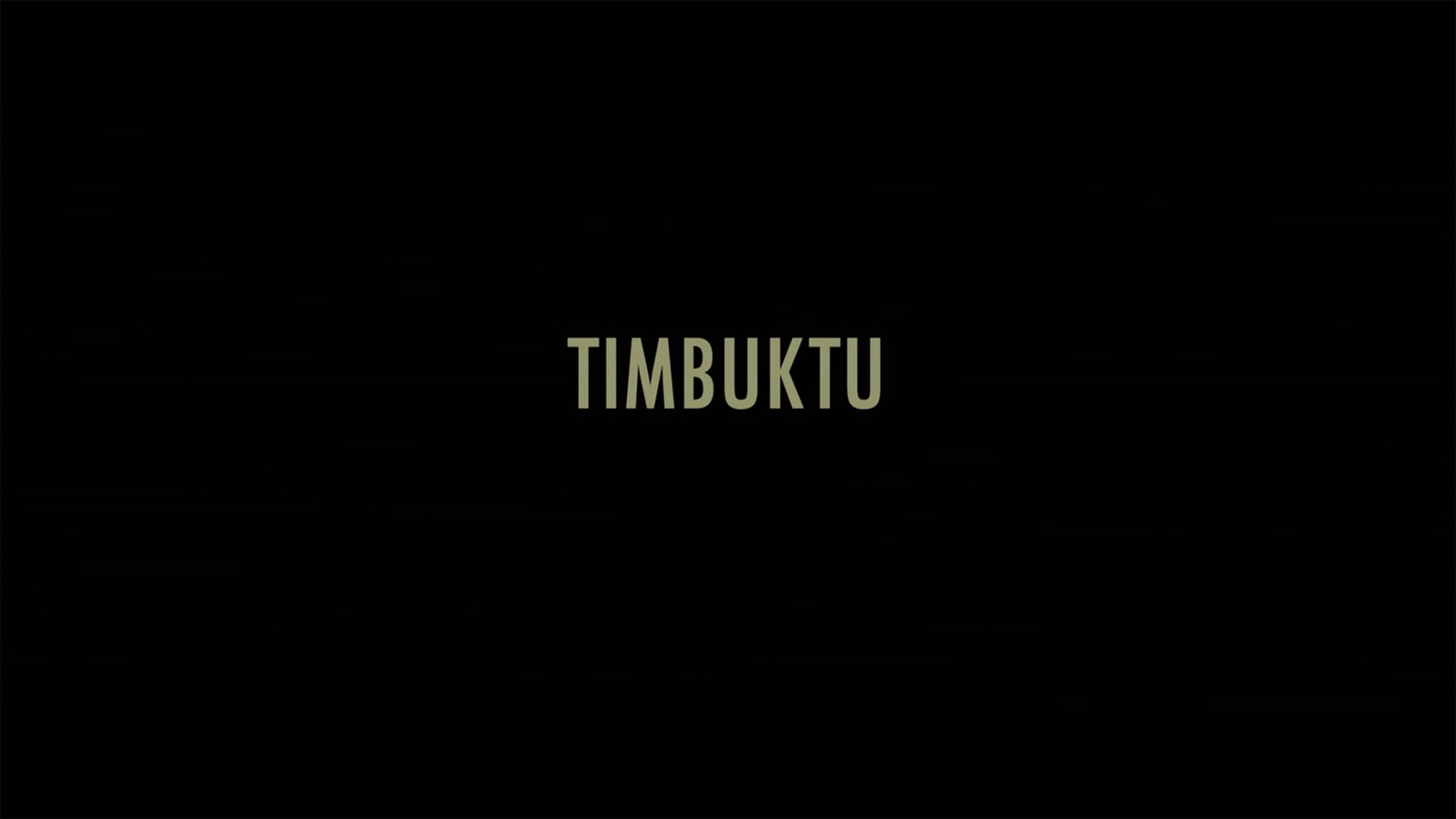 禁じられた歌声 Timbuktu