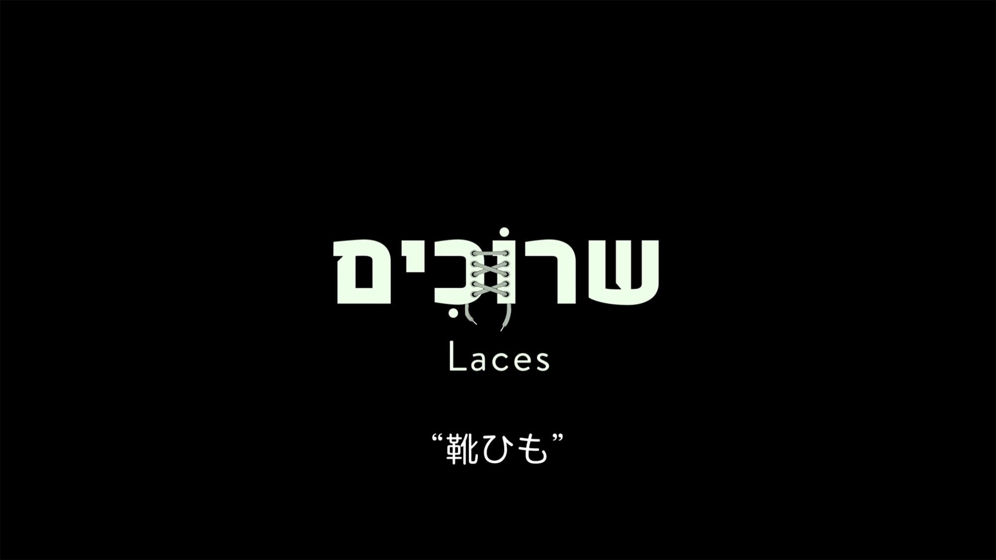 靴ひも שרוכים Laces