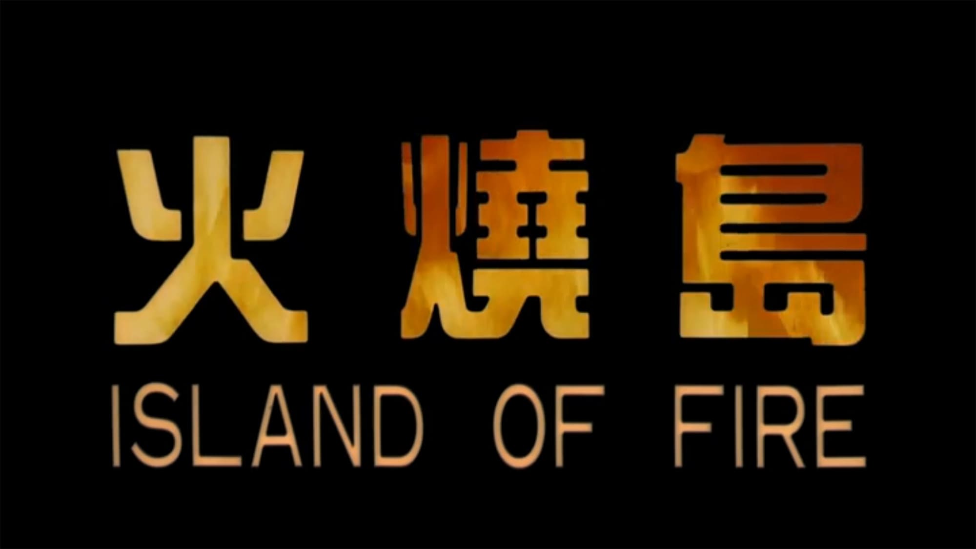 炎の大捜査線 火燒島 Island of Fire