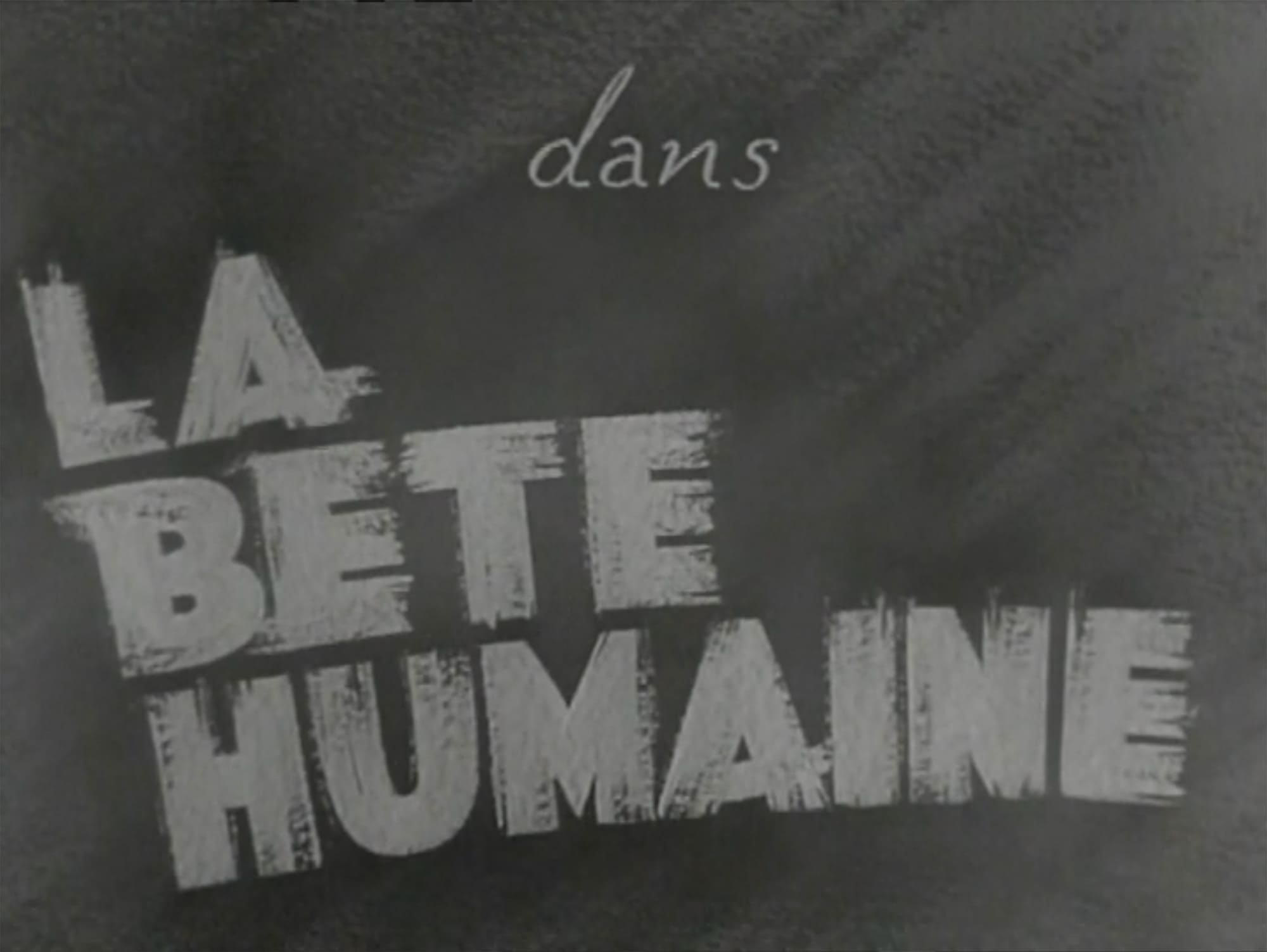 獣人 La Bête Humaine