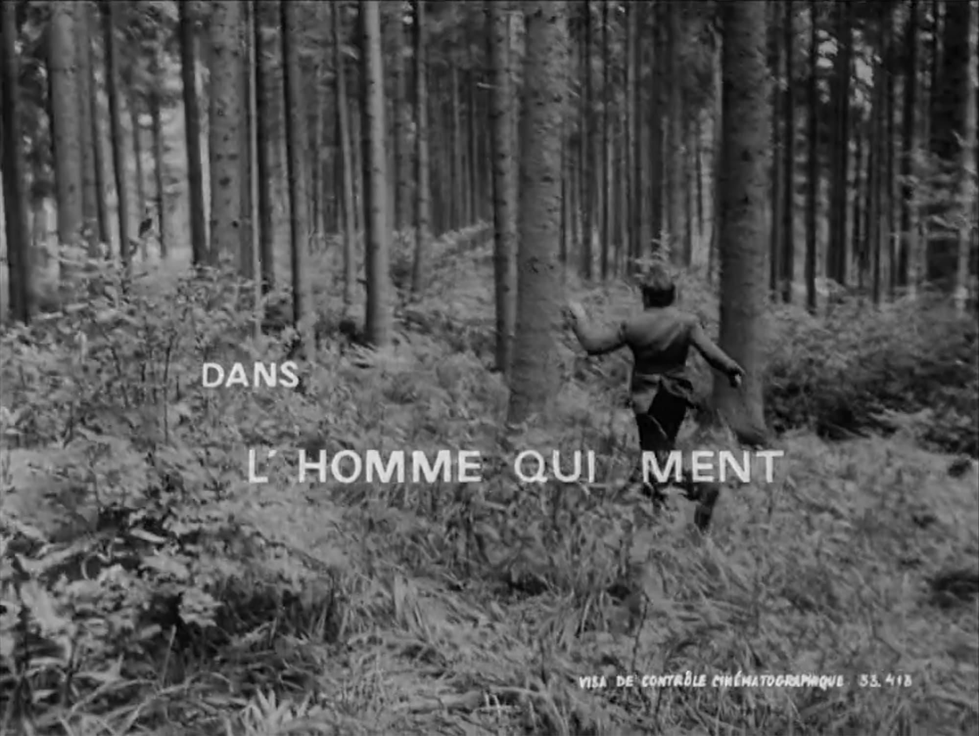 嘘をつく男 L’homme Qui Ment