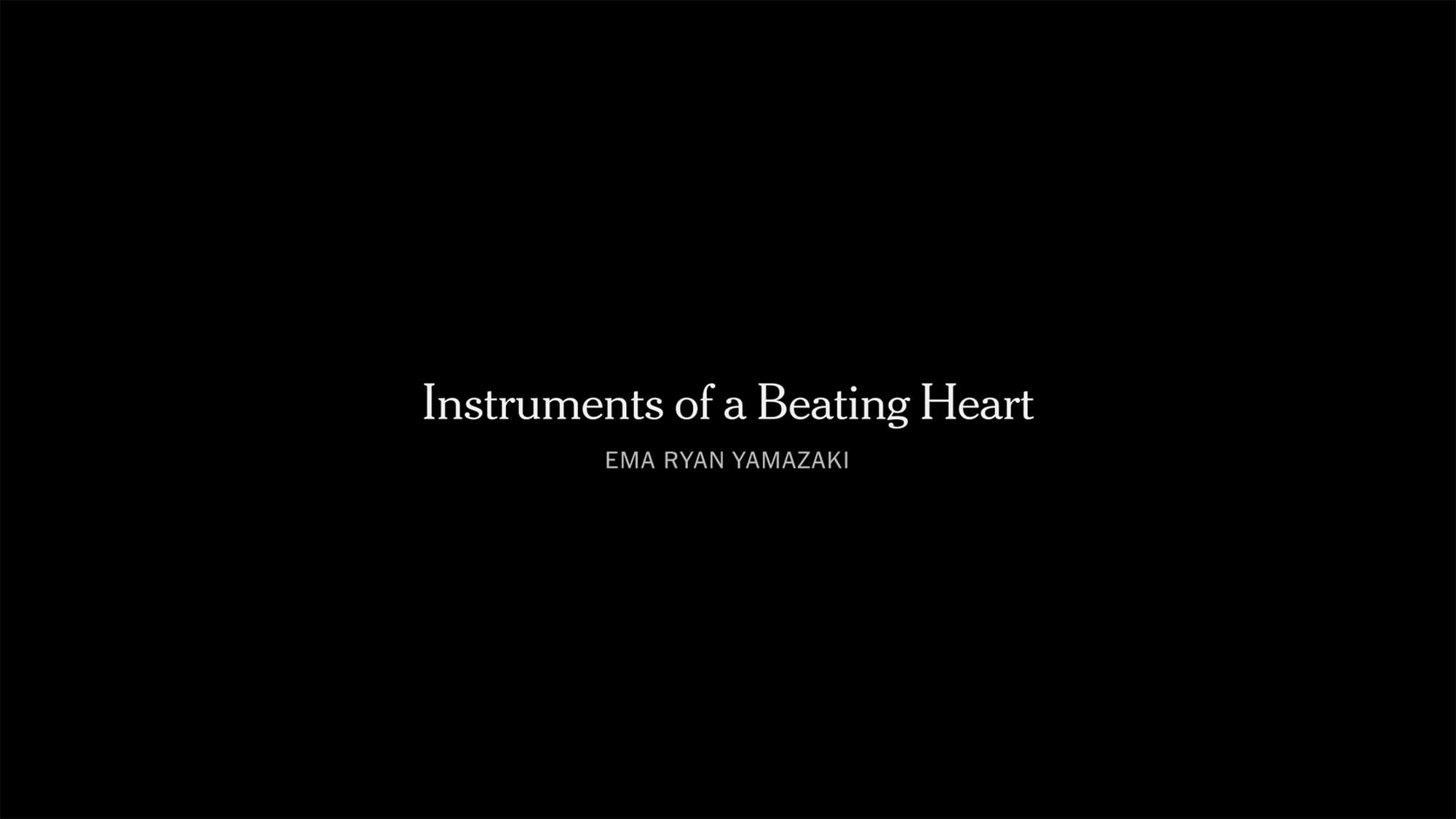 Instruments of a Beating Heart