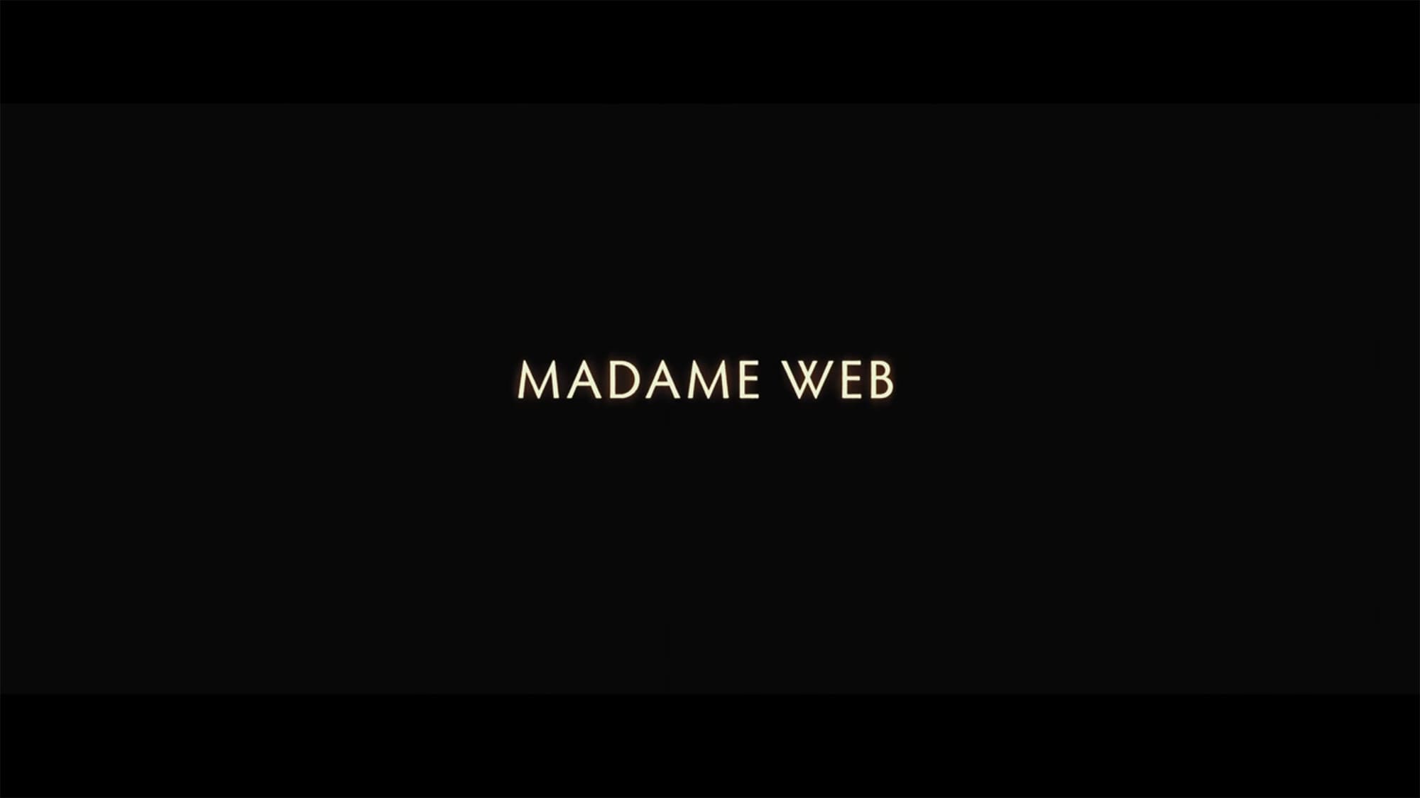 マダム・ウェブ Madame Web