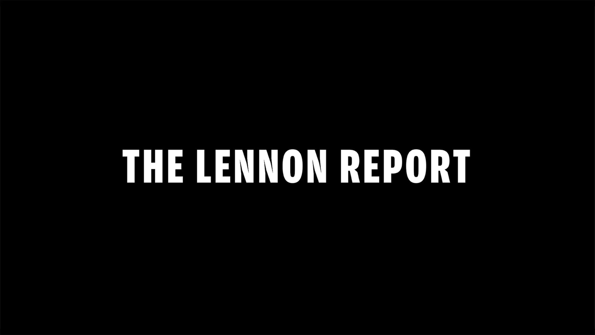 レノン・リポート 世紀のスクープ Lennon Report