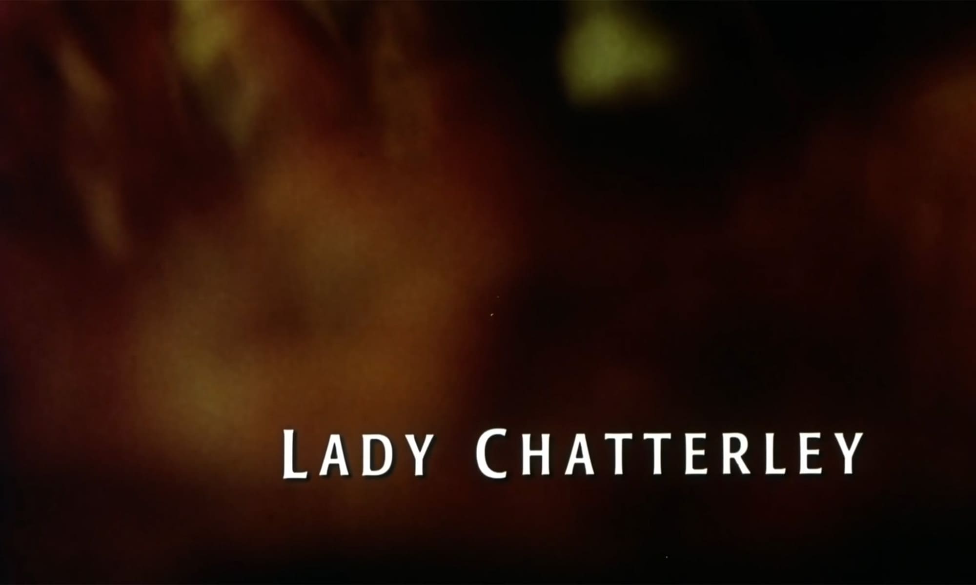 チャタレイ夫人の恋人 Lady Chatterley