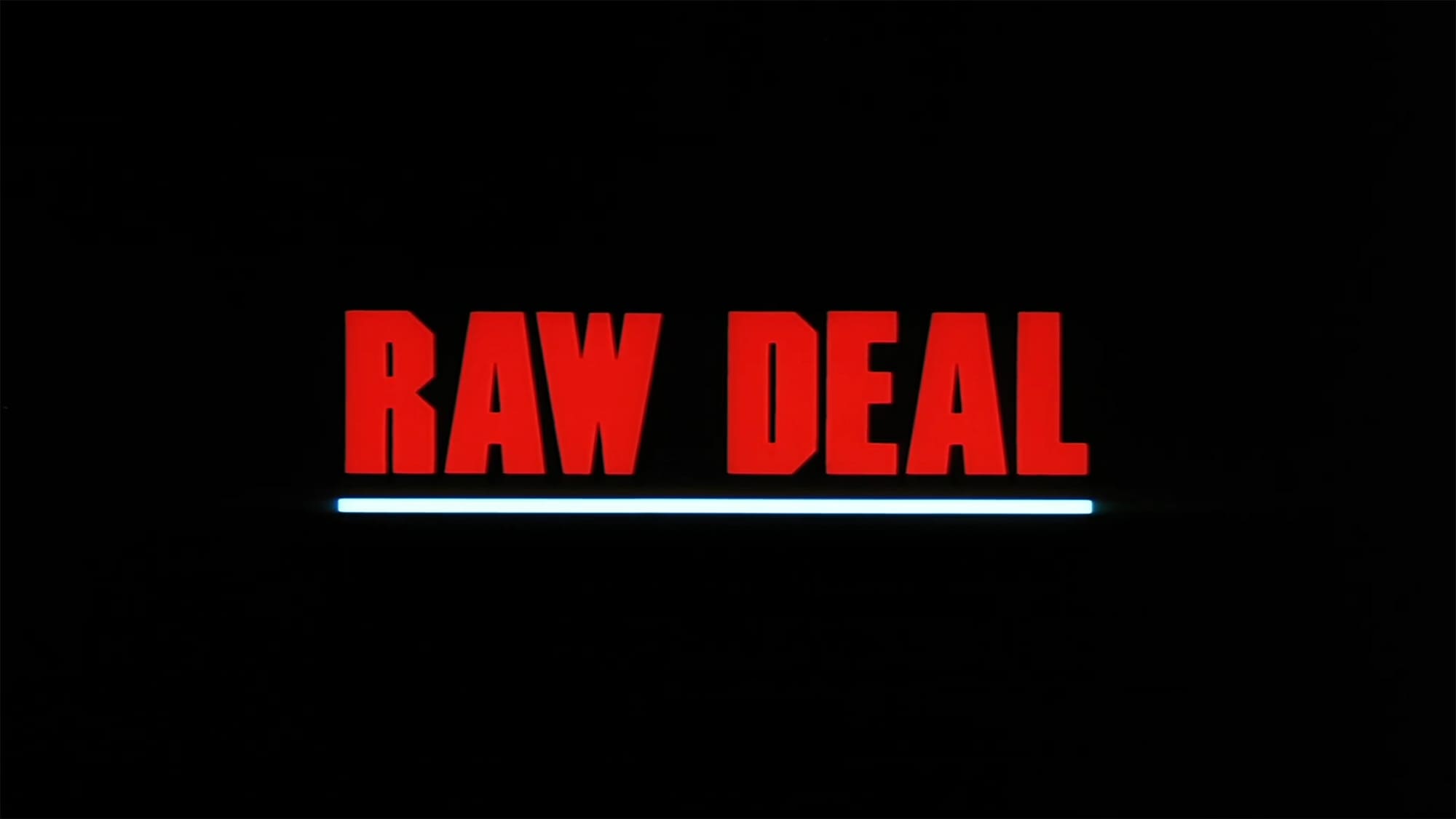 ゴリラ Raw Deal