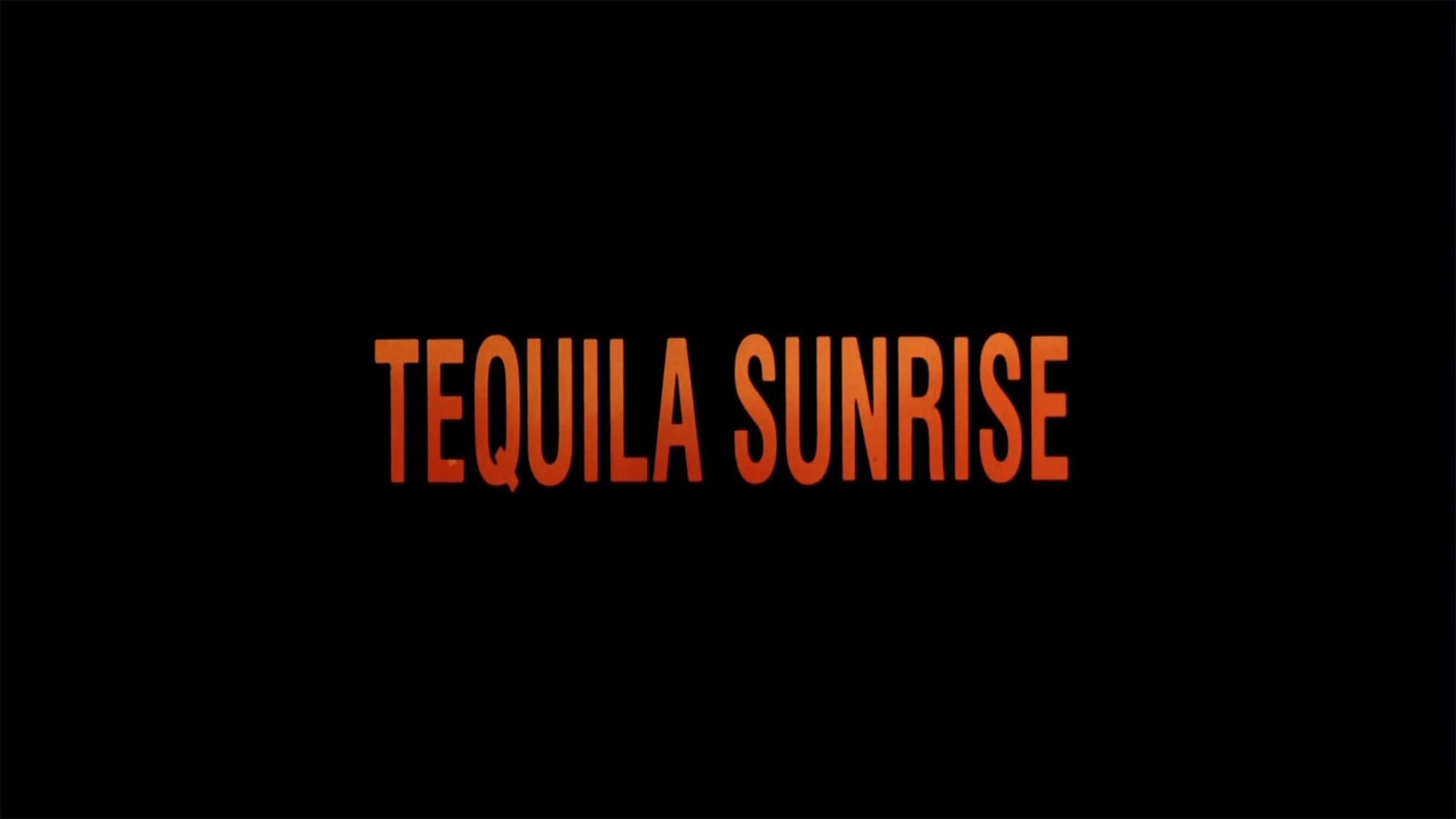 テキーラ・サンライズ Tequila Sunrise