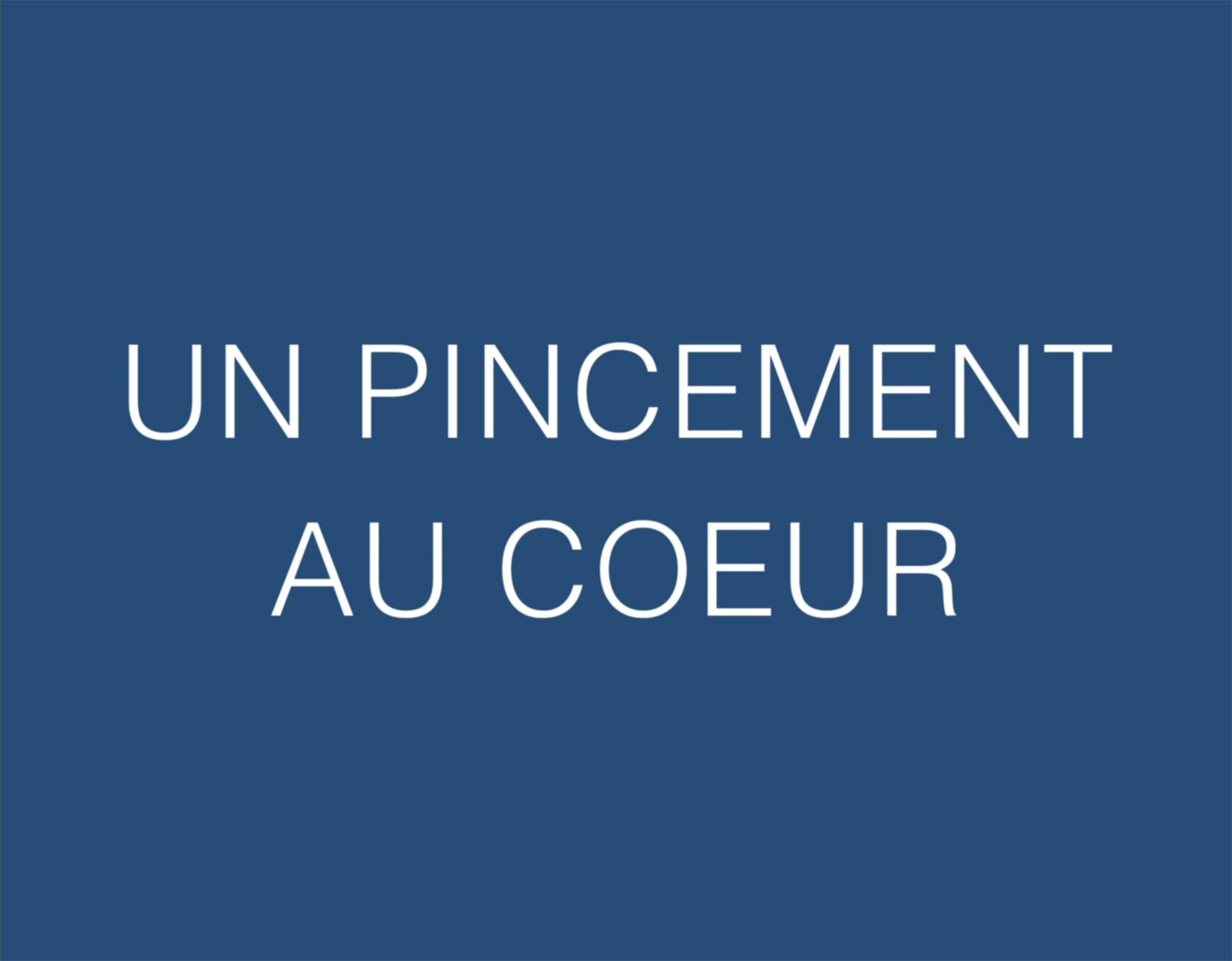 リンダとイリナ Un Pincement au Coeur