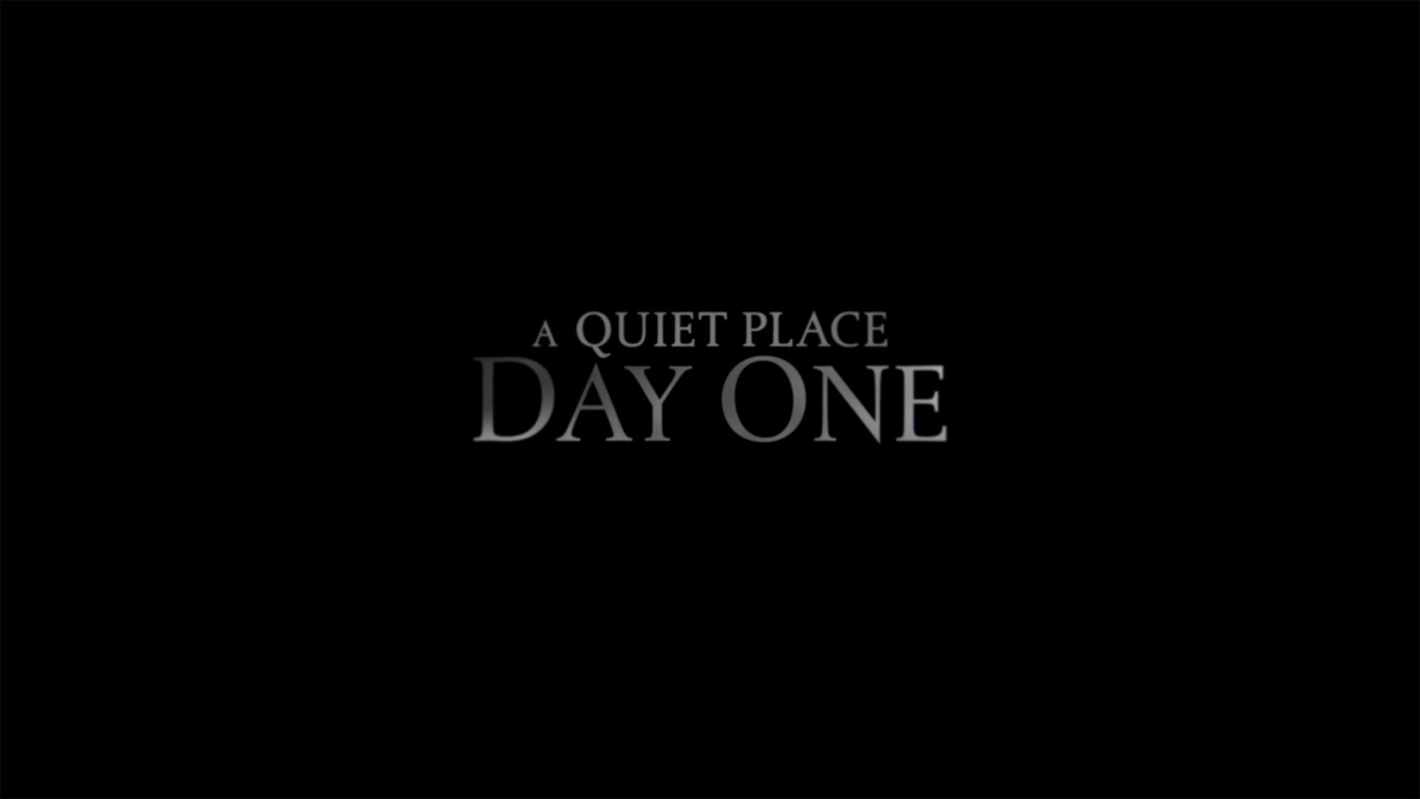 クワイエット・プレイス DAY 1 A Quiet Place: Day One