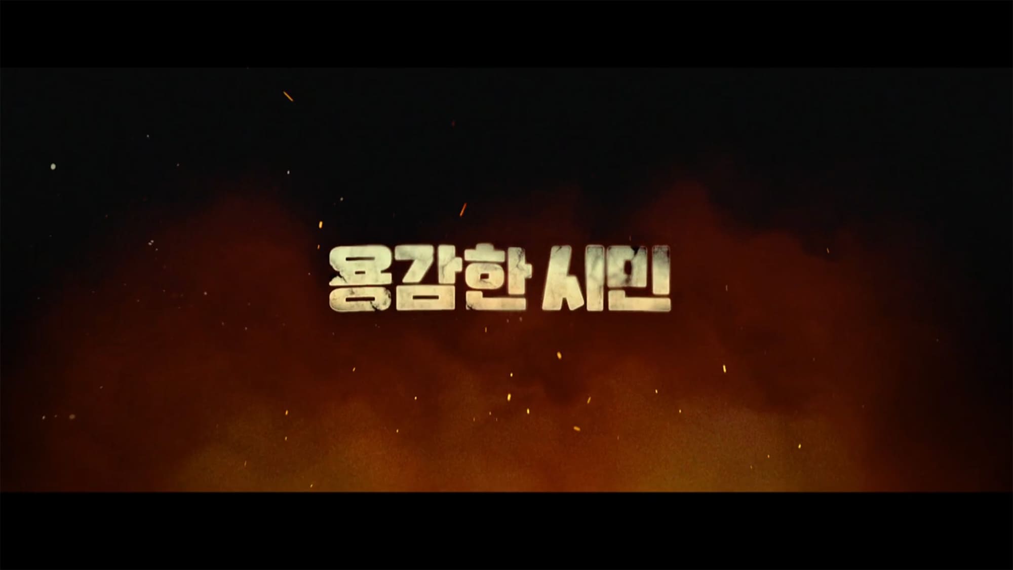 勇敢な市民 용감한 시민 Brave Citizen