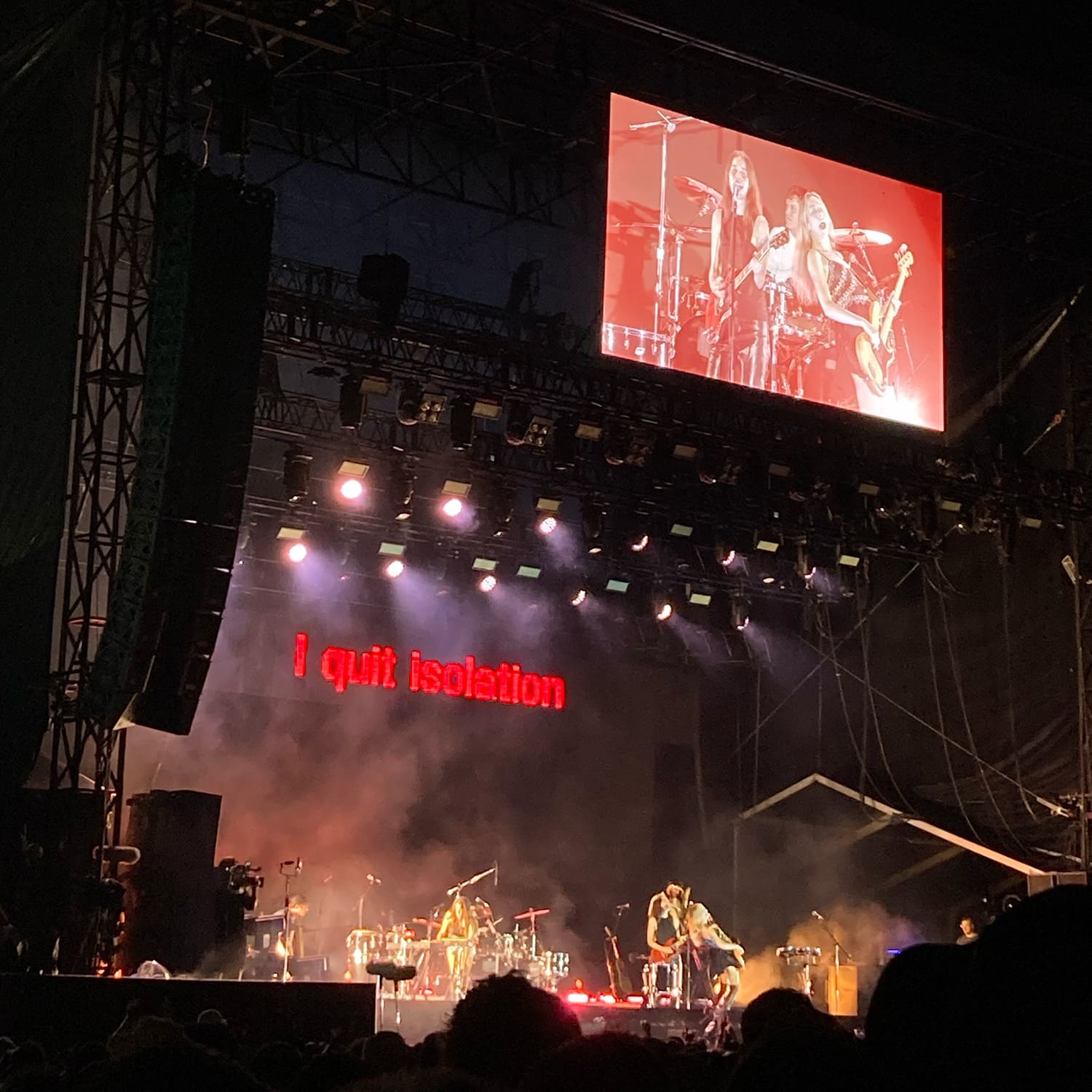 HAIM Fuji Rock Festival ’25 – WHITE STAGE