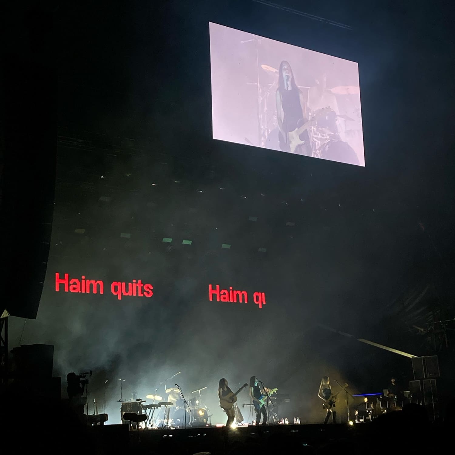 HAIM Fuji Rock Festival ’25 – WHITE STAGE