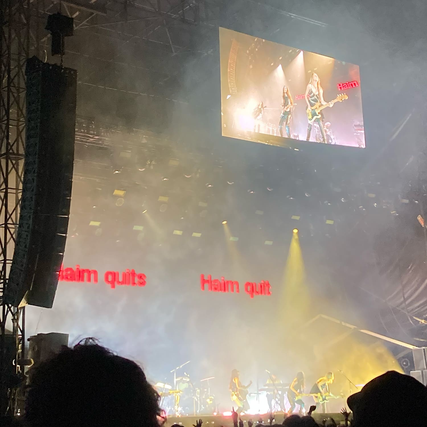 HAIM Fuji Rock Festival ’25 – WHITE STAGE