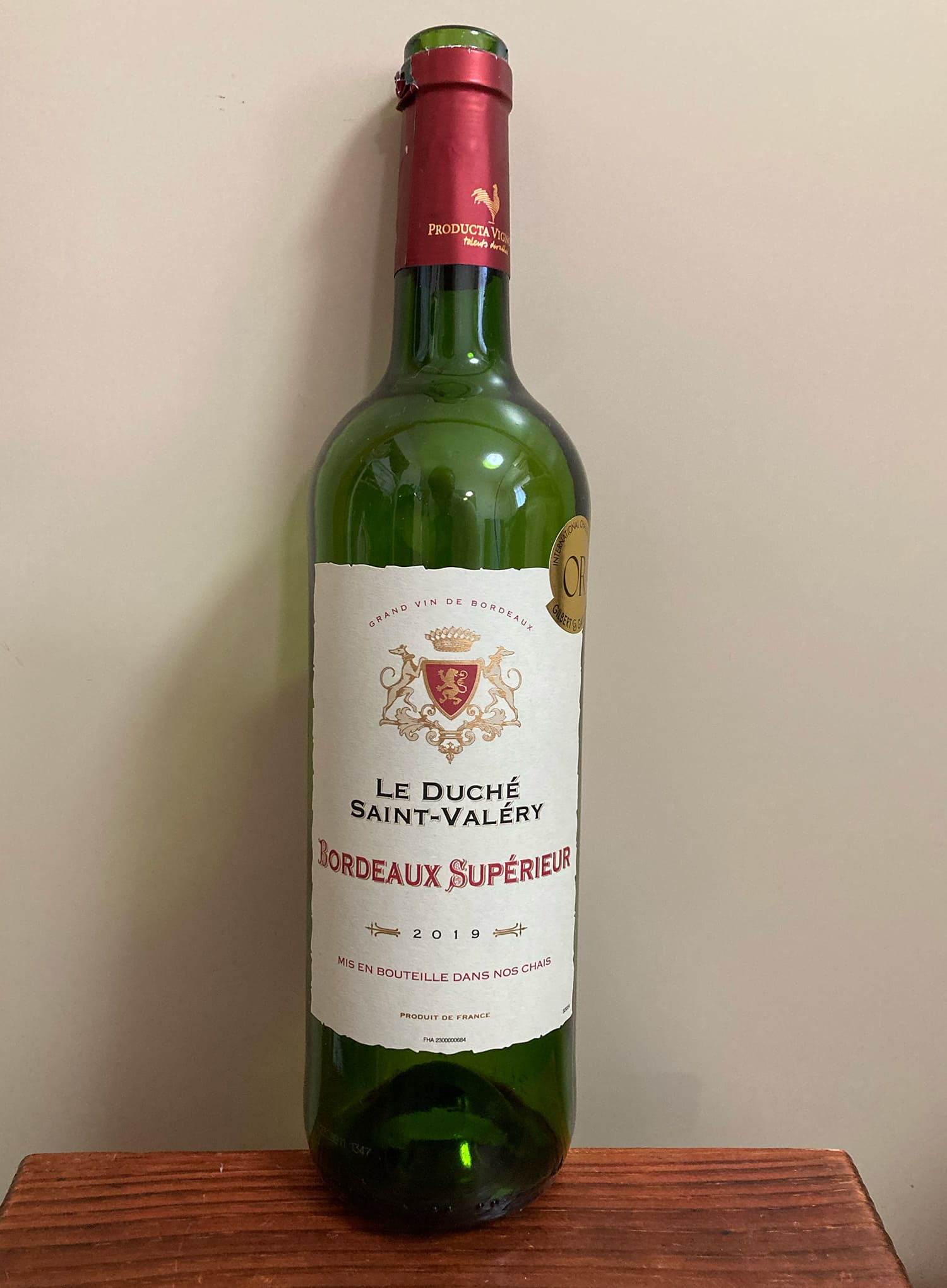 Producta Vignobles Le Duché Saint-Valéry Bordeaux Superieur