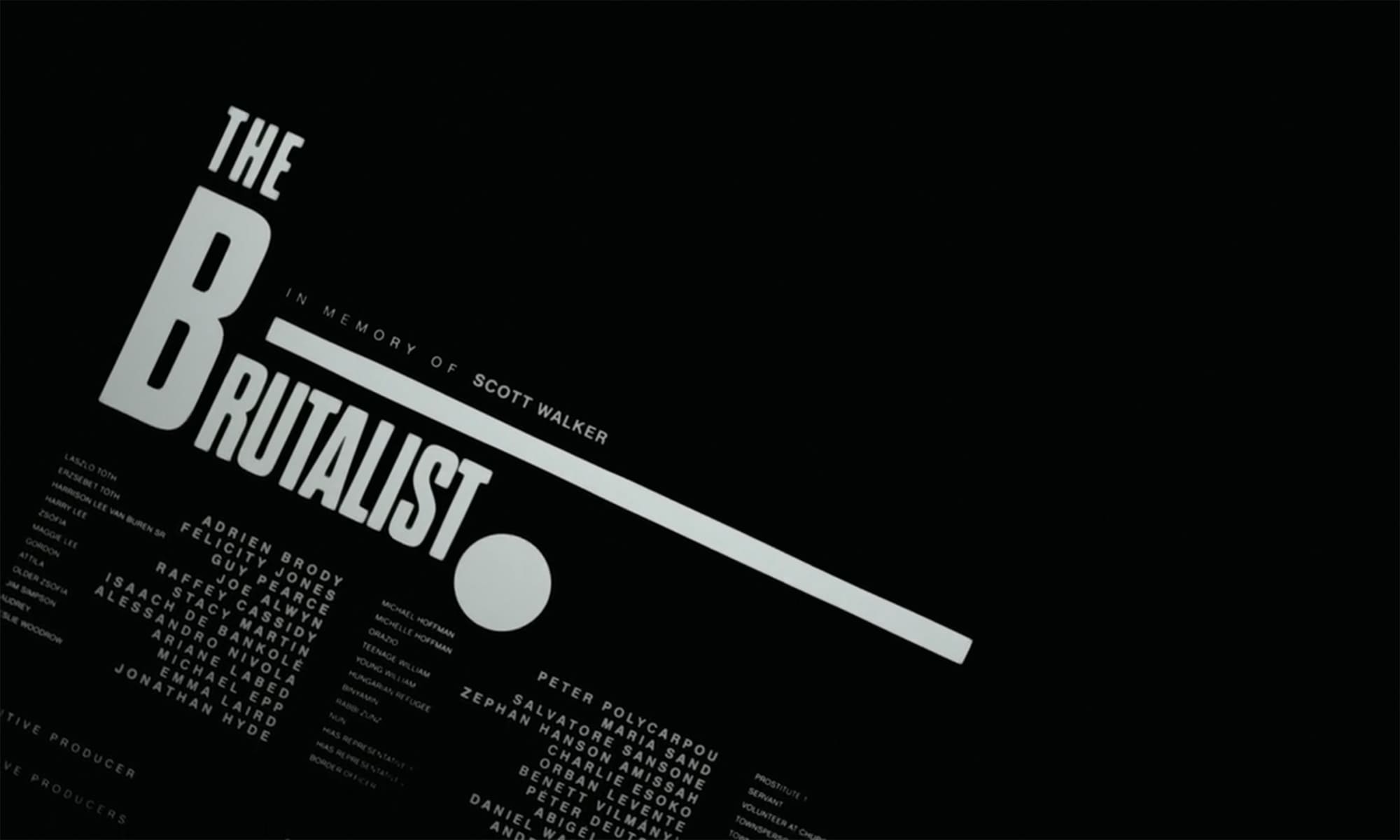 ブルータリスト The Brutalist