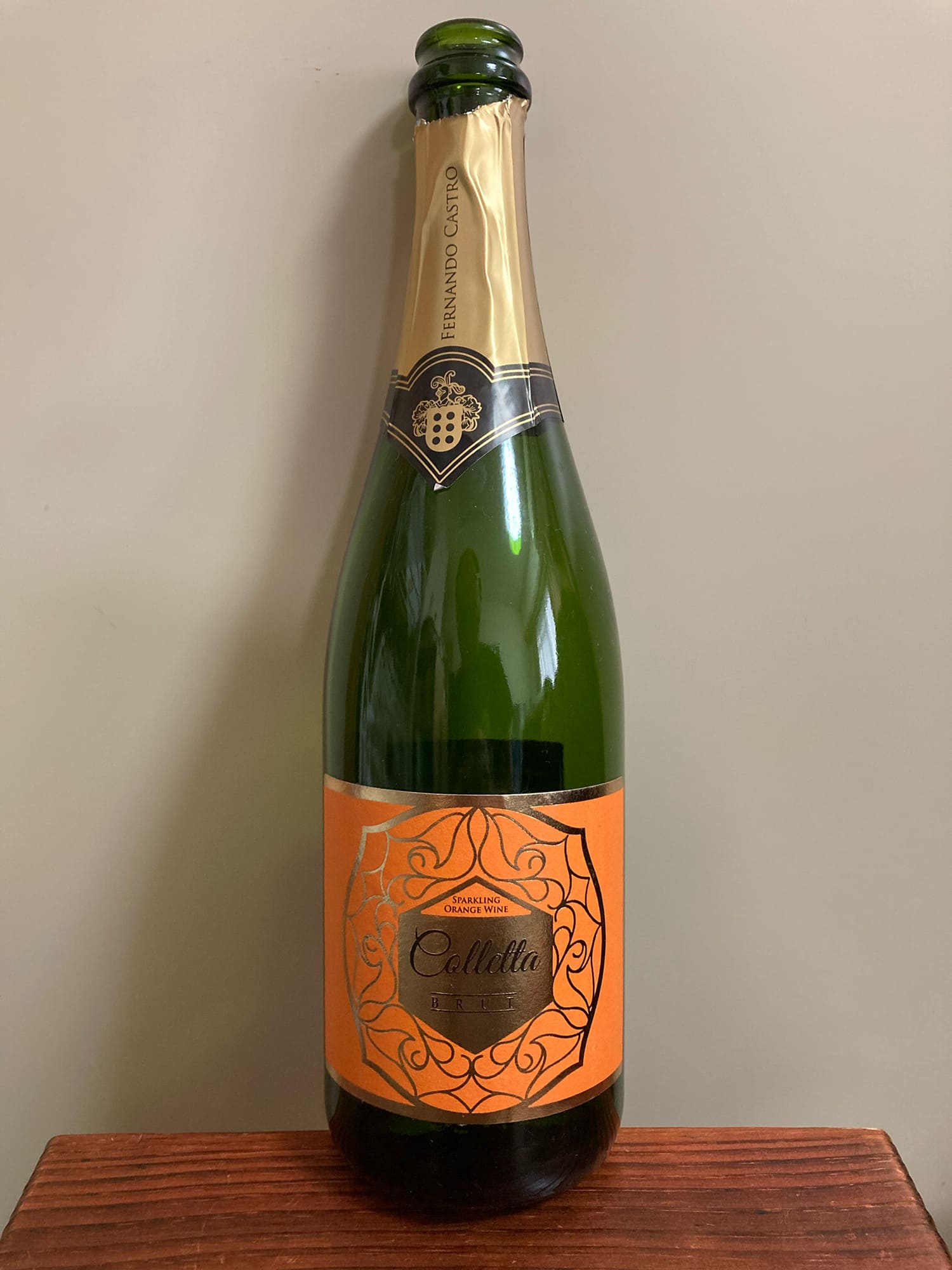 Fernando Castro Colletta Brut Sparkling Orange Wine