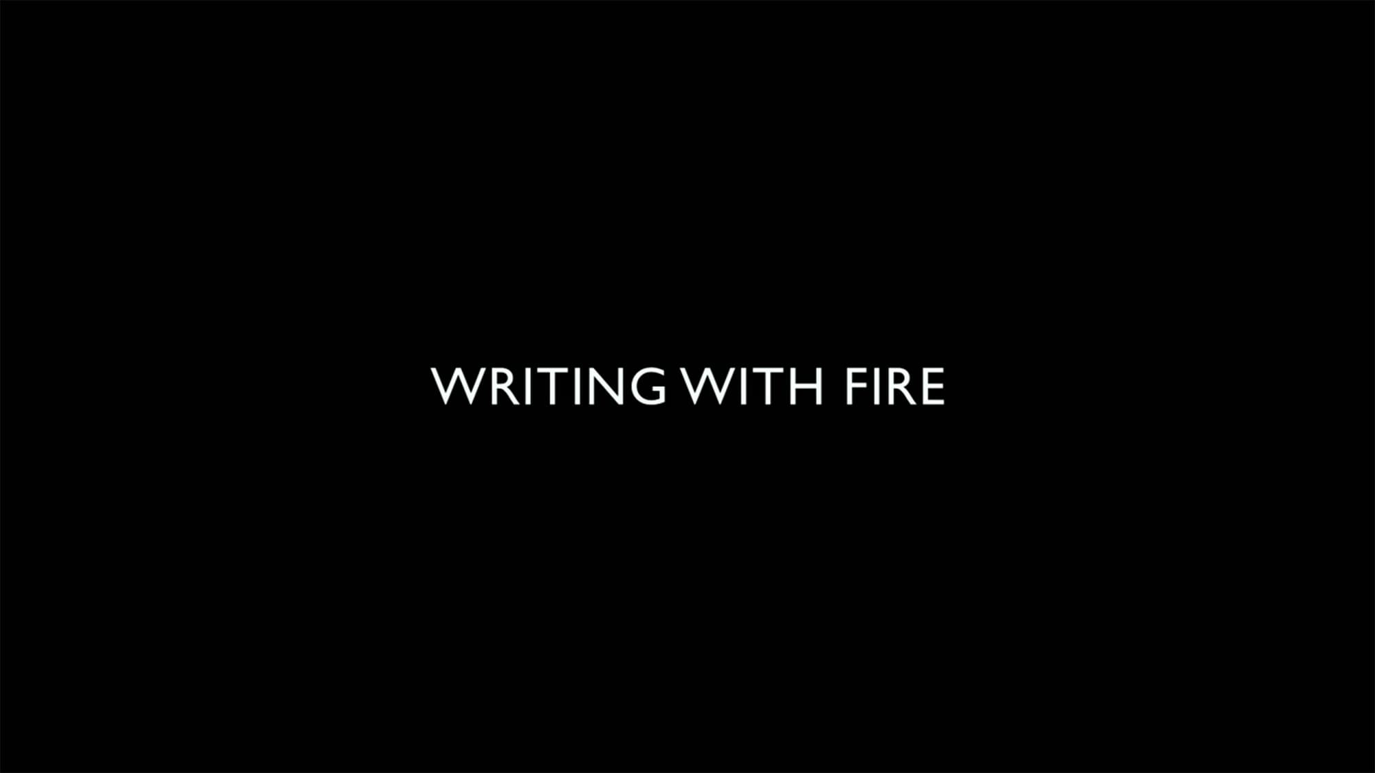 燃えあがる女性記者たち Writing with Fire