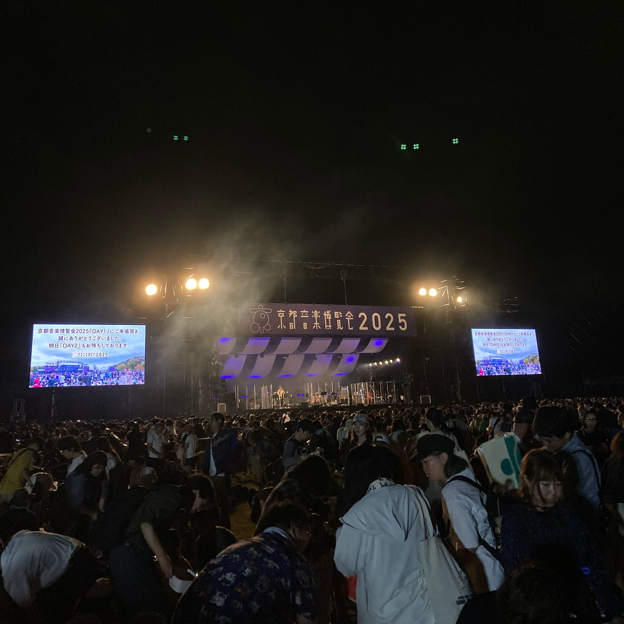 京都音楽博覧会2025 DAY1 くるり、ASIAN KUNG-FU GENERATION、10-FEET、佐野元春 & THE COYOTE BAND、[Alexandros]、Omoinotake、岸田繁弦楽四重奏