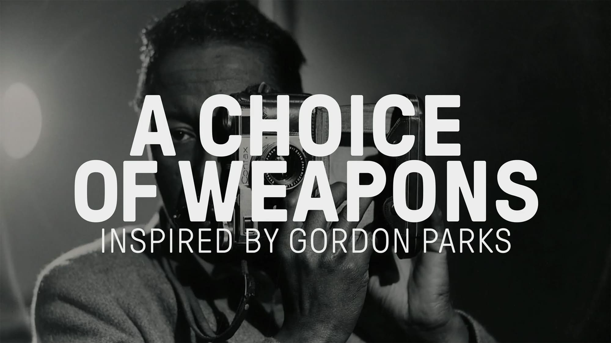 写真家 ゴードン・パークスの遺産 A Choice of Weapons: Inspired by Gordon Parks