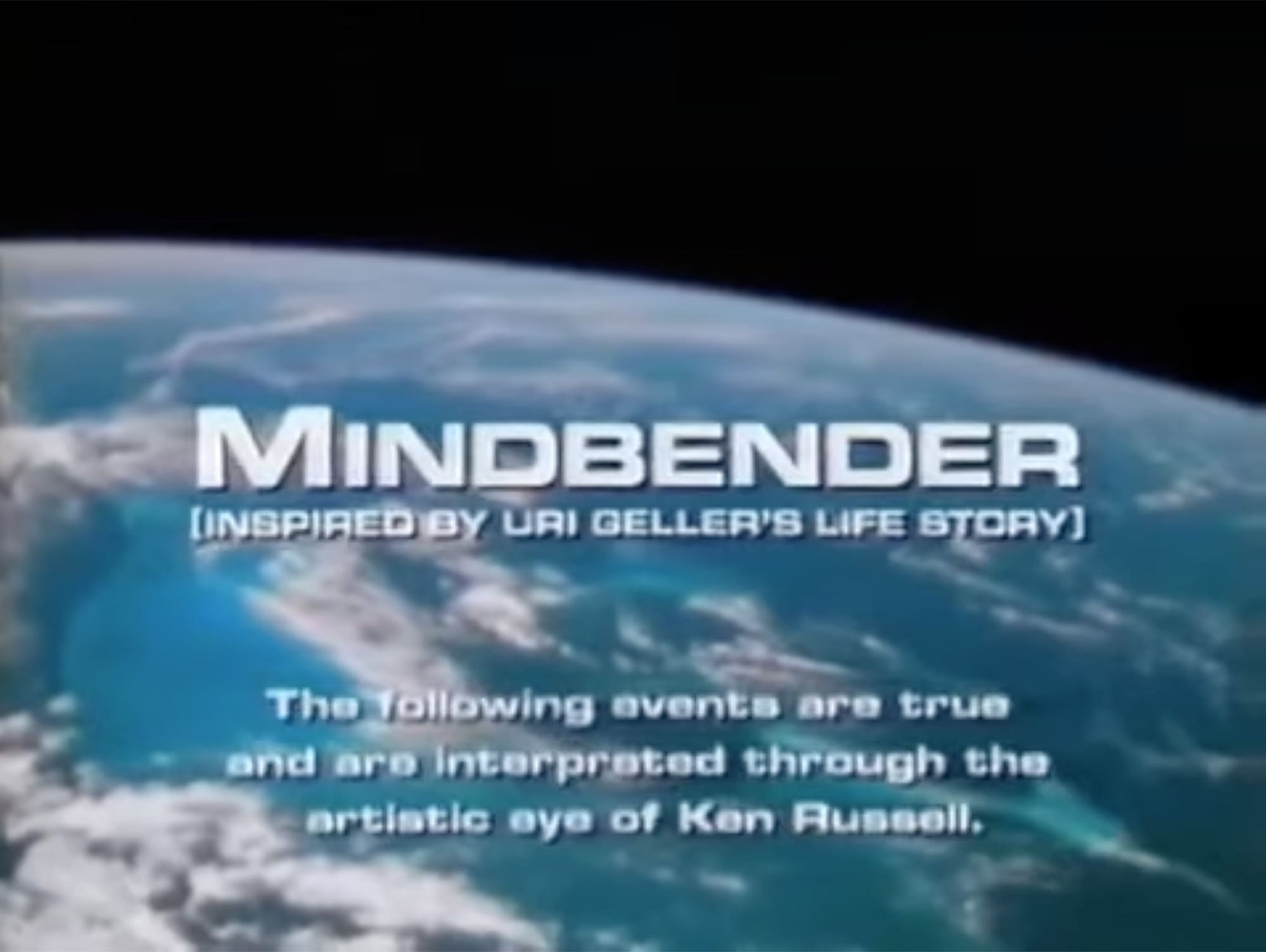 超能力者ユリ・ゲラー Mindbender