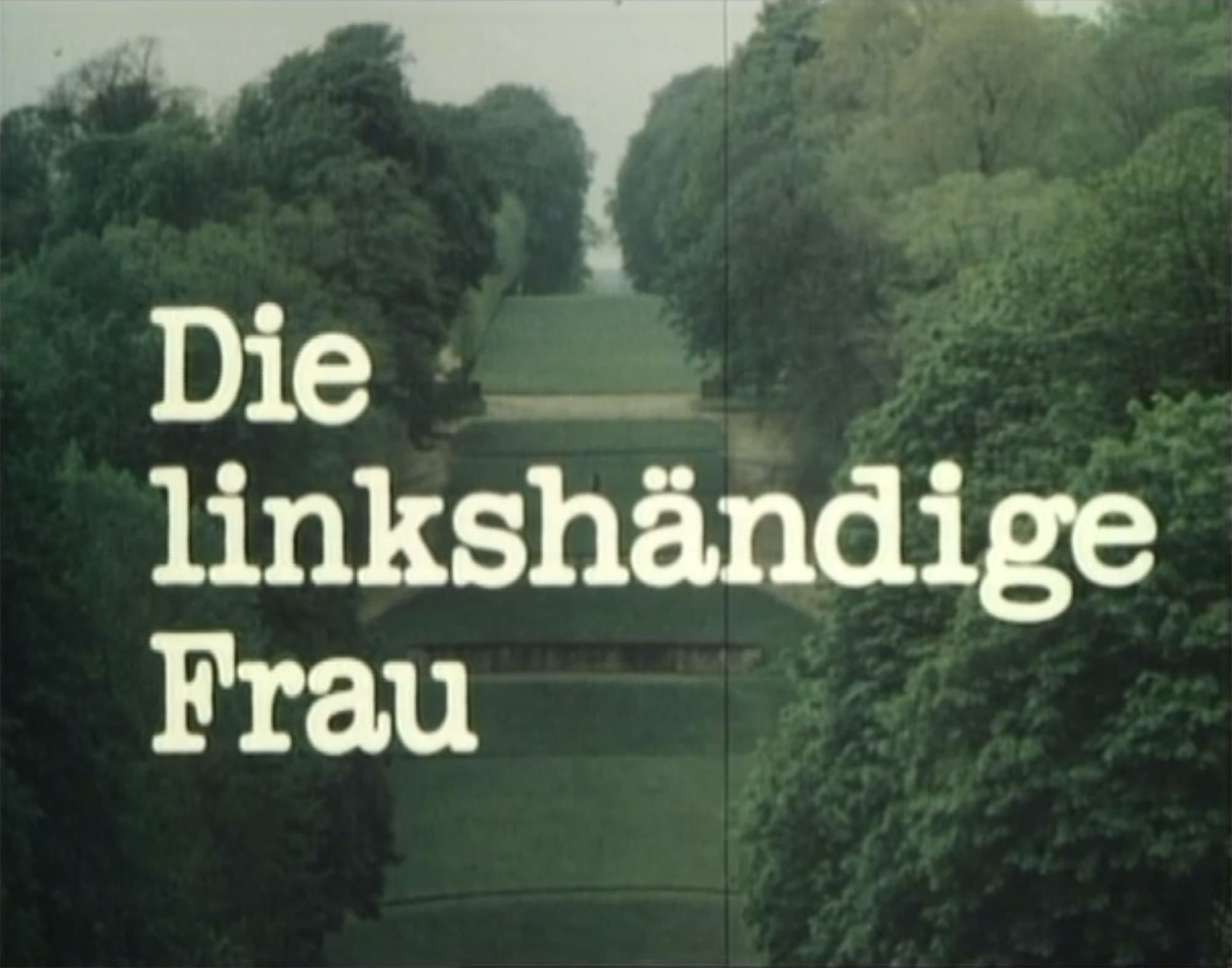 左利きの女 Die Linkshandige Frau