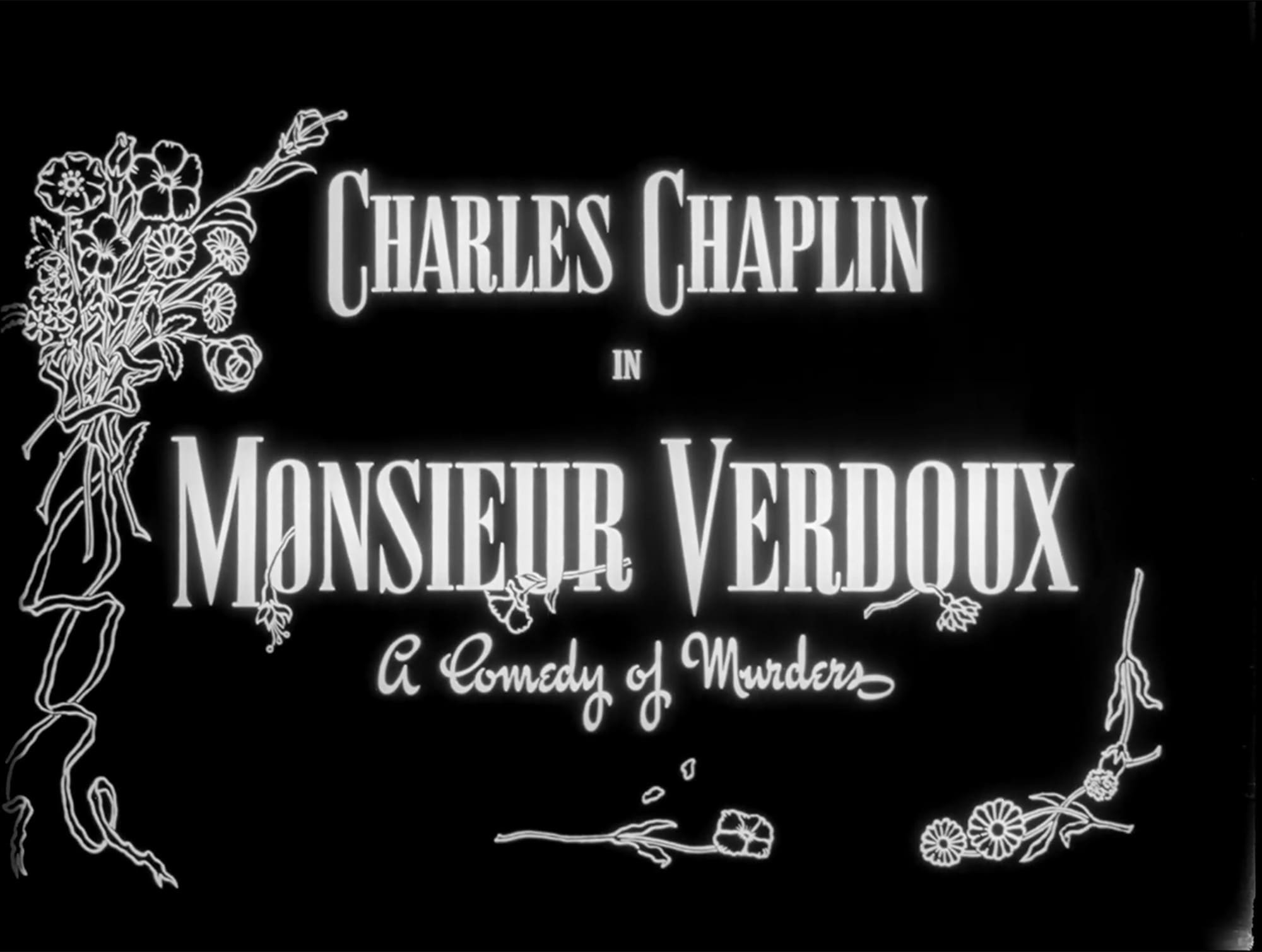 殺人狂時代 Monsieur Verdoux