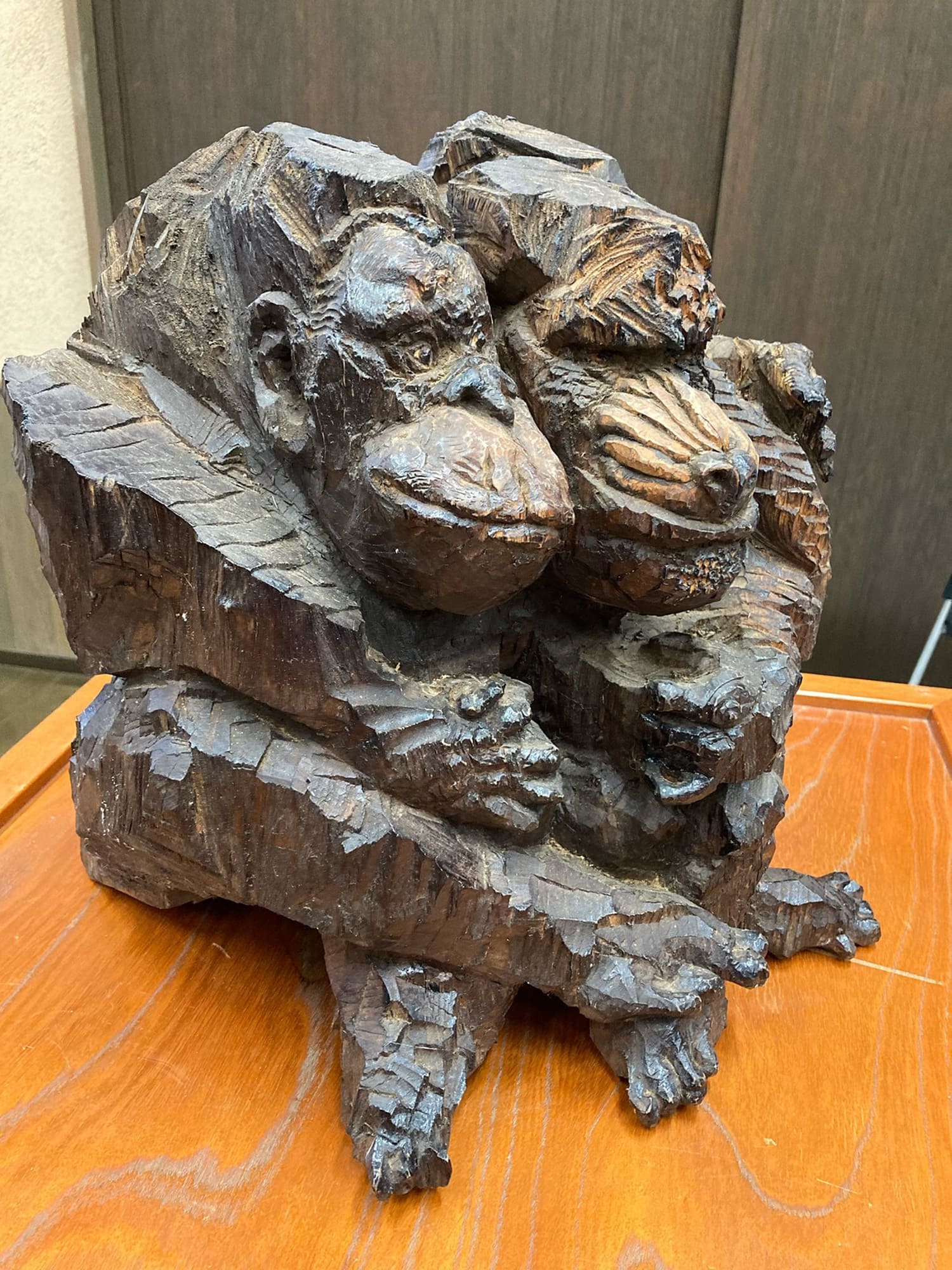 はしもとみおトークイベント 木彫フォークアートおおや