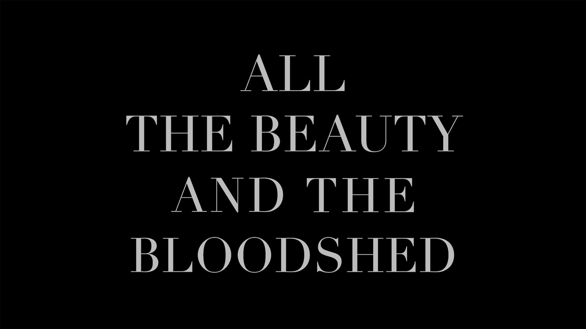 美と殺戮のすべて All the Beauty and the Bloodshed
